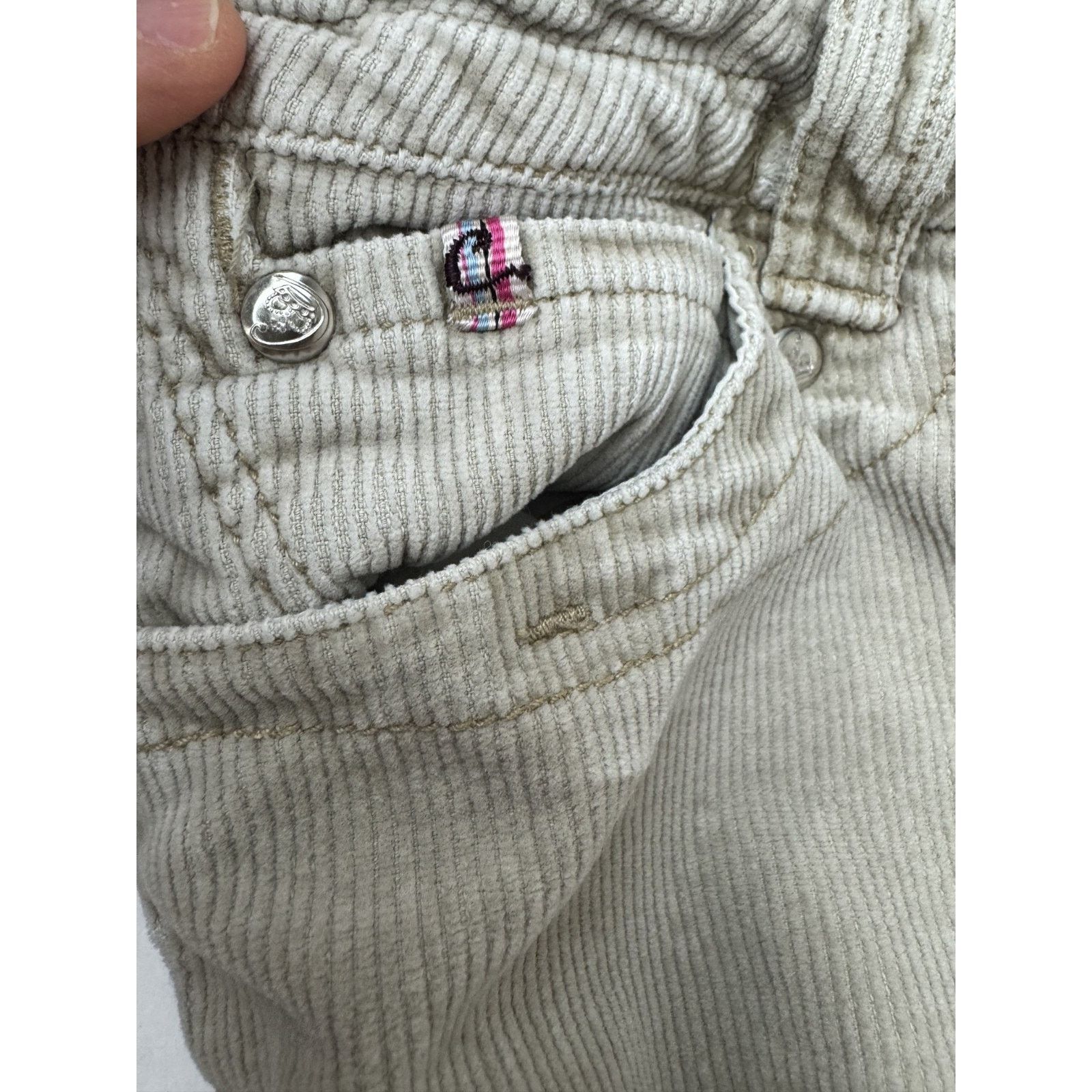 Other Vintage Y2K Low Rise Corduroy Flare Pants Candie's Grunge 5 Size 28" / US 6 / IT 42 - 8 Thumbnail