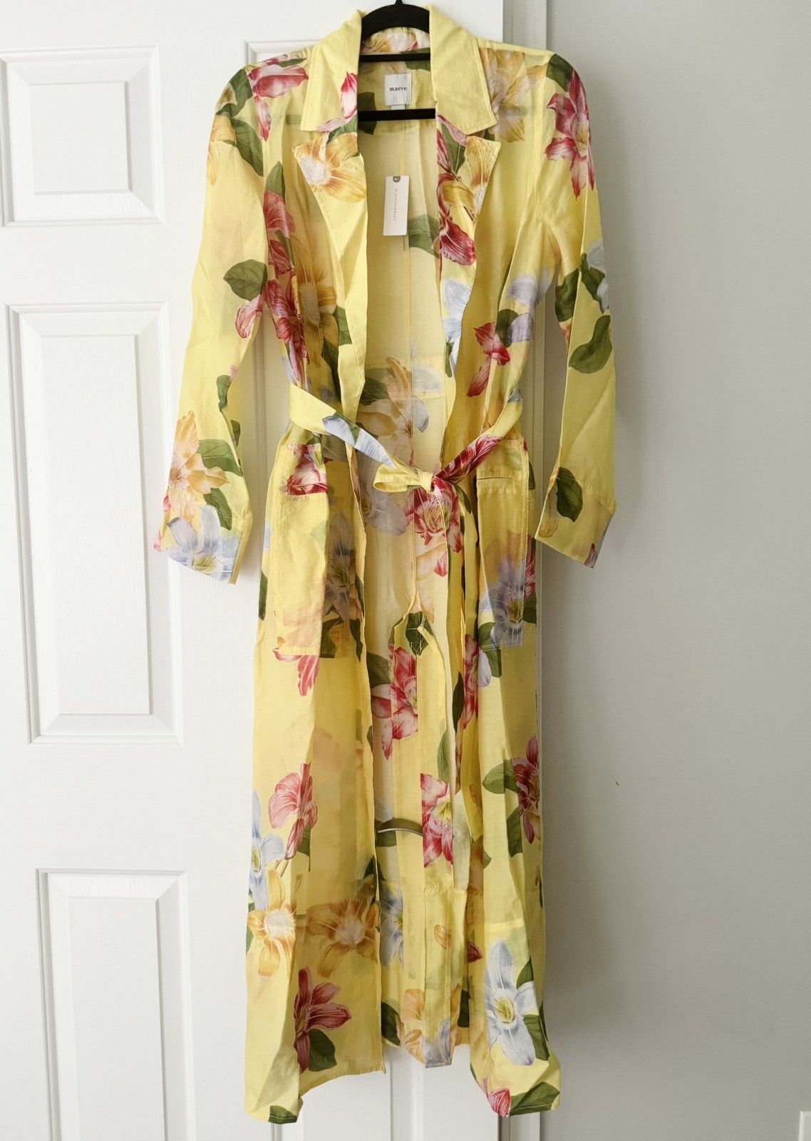 Anthropologie Anthropologie Maeve Trench Style Kimono, Size M Size M / US 6-8 / IT 42-44 - 5 Thumbnail