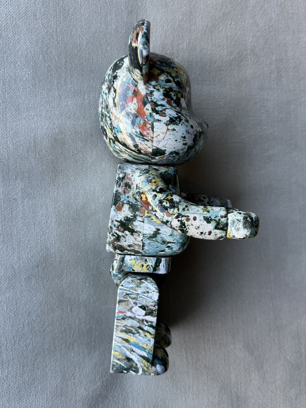 Medicom Toy Medicom Bearbrick Jackson Pollock Studio Ver 2.0 Figure Set Size ONE SIZE - 4 Thumbnail