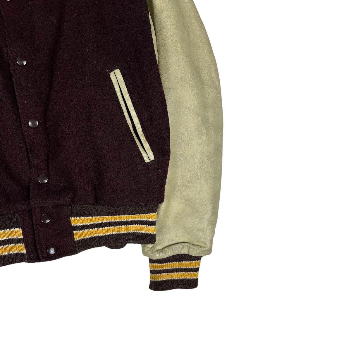 Golden Bear GOLDEN BEAR WOOL LEATHER VARSITY JACKET Size US M / EU 48-50 / 2 - 4 Thumbnail