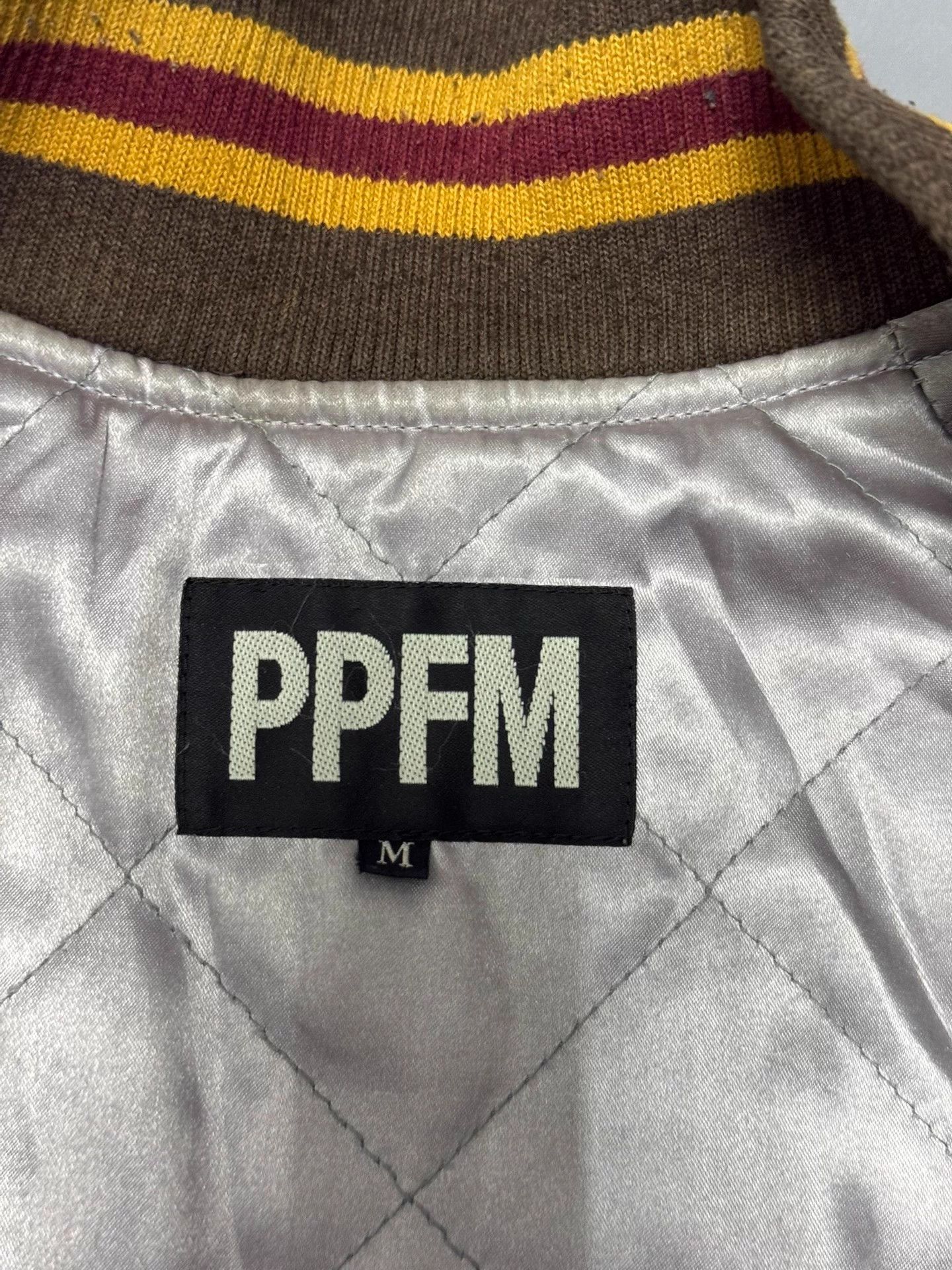 PPFM PPFM Mary Leaf Skull Brown & Gold Yokosuka Longsleeve Jkt Size US M / EU 48-50 / 2 - 4 Thumbnail