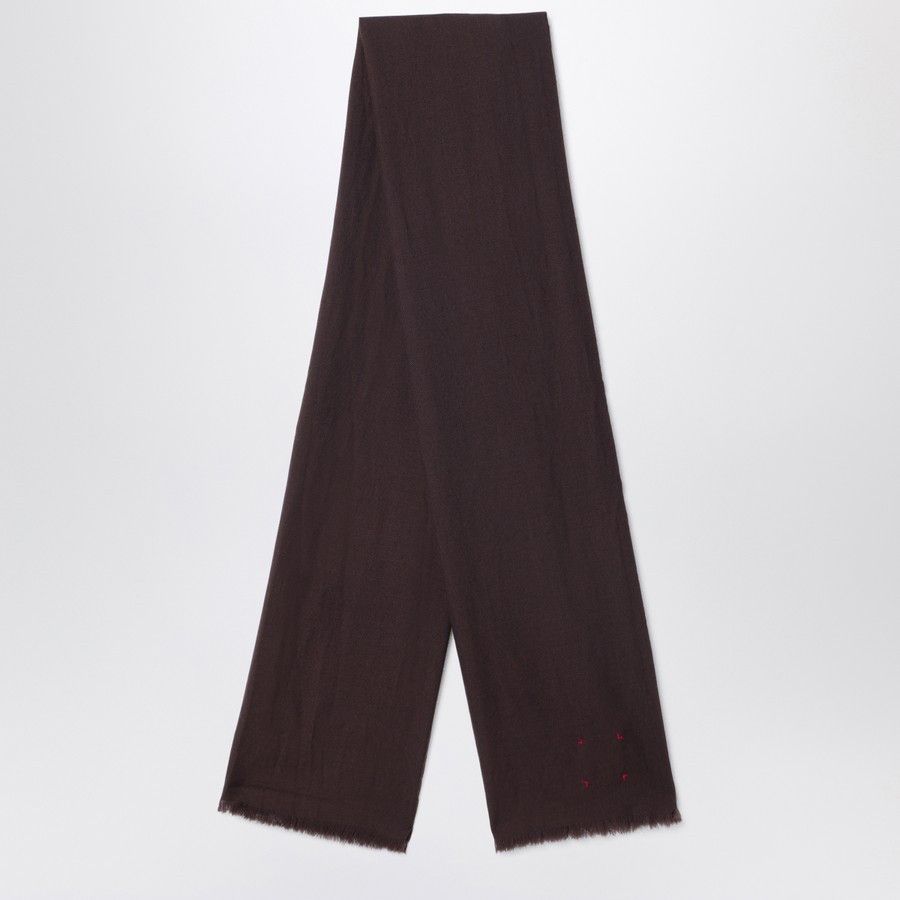 destin o1d2blof0125 Size: OS / Wool Scarf in Ebony Brown Size ONE SIZE - 1 Thumbnail