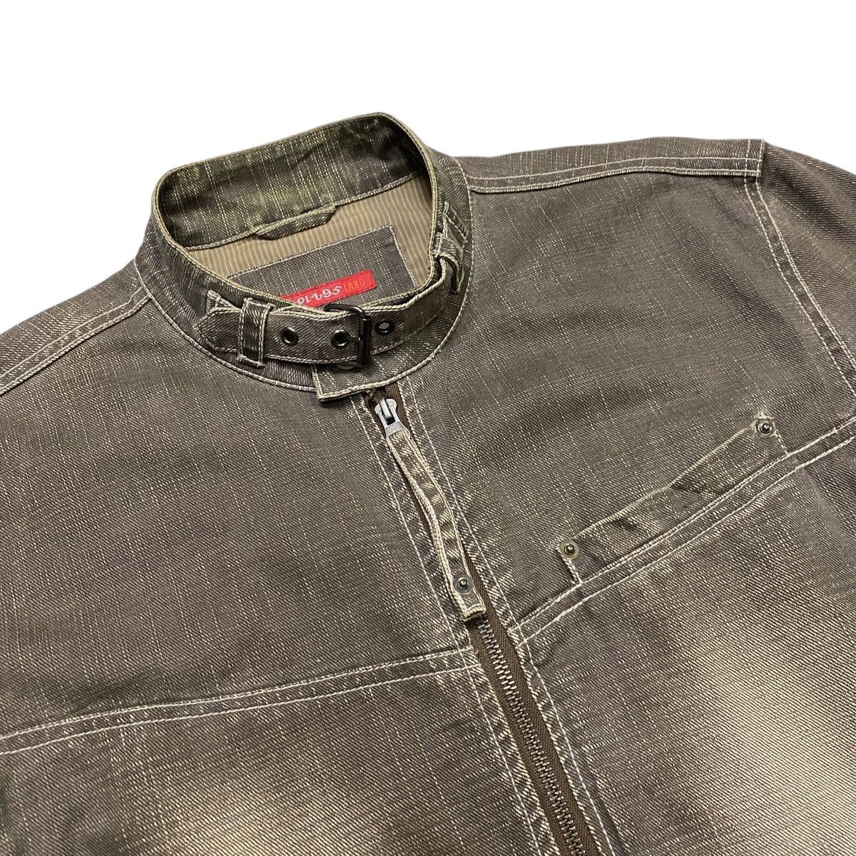 Japanese Brand Denim Bikers style jacket 291295 Size US M / EU 48-50 / 2 - 6 Thumbnail