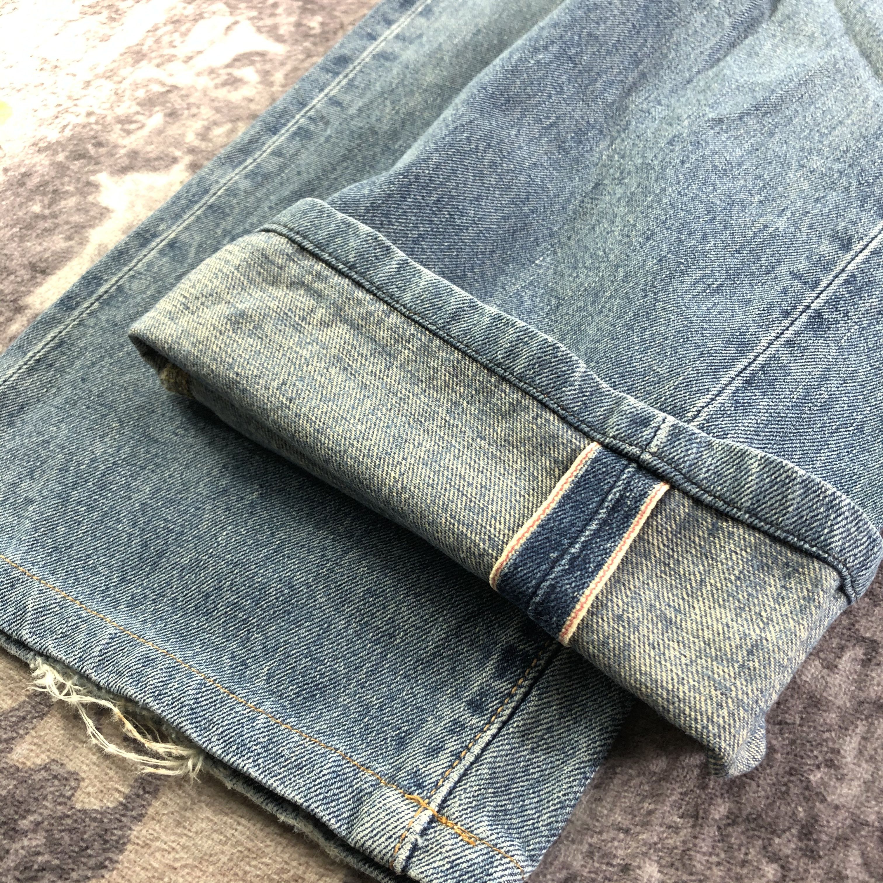Edwin Vintage Blue Wash Edwin 505 Selvedge Jeans-JM3520 Size US 31 - 7 Thumbnail