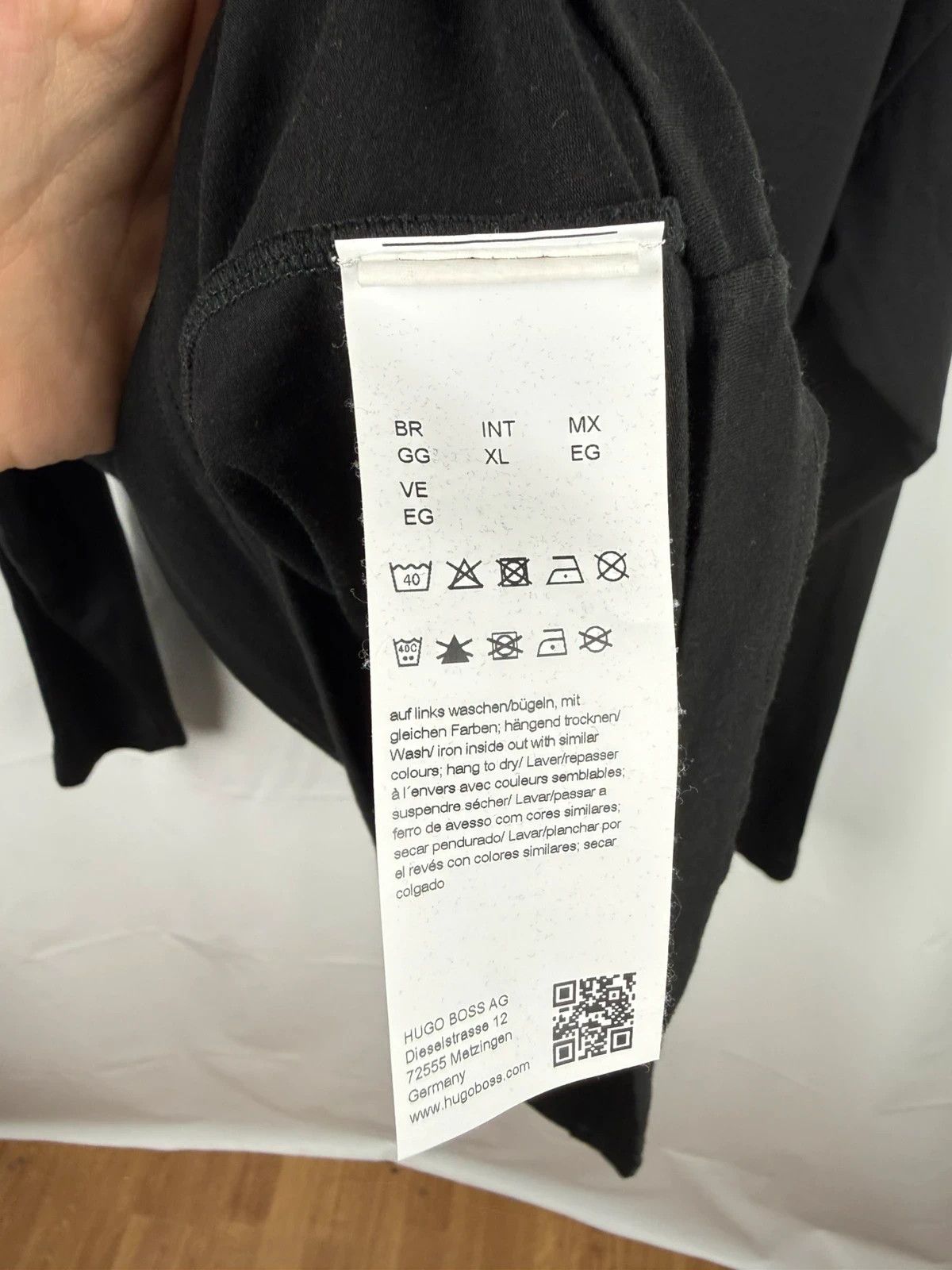 Hugo Boss Hugo Boss Hooded Longsleeve Cotton Modal size XL Size US XL / EU 56 / 4 - 8 Thumbnail