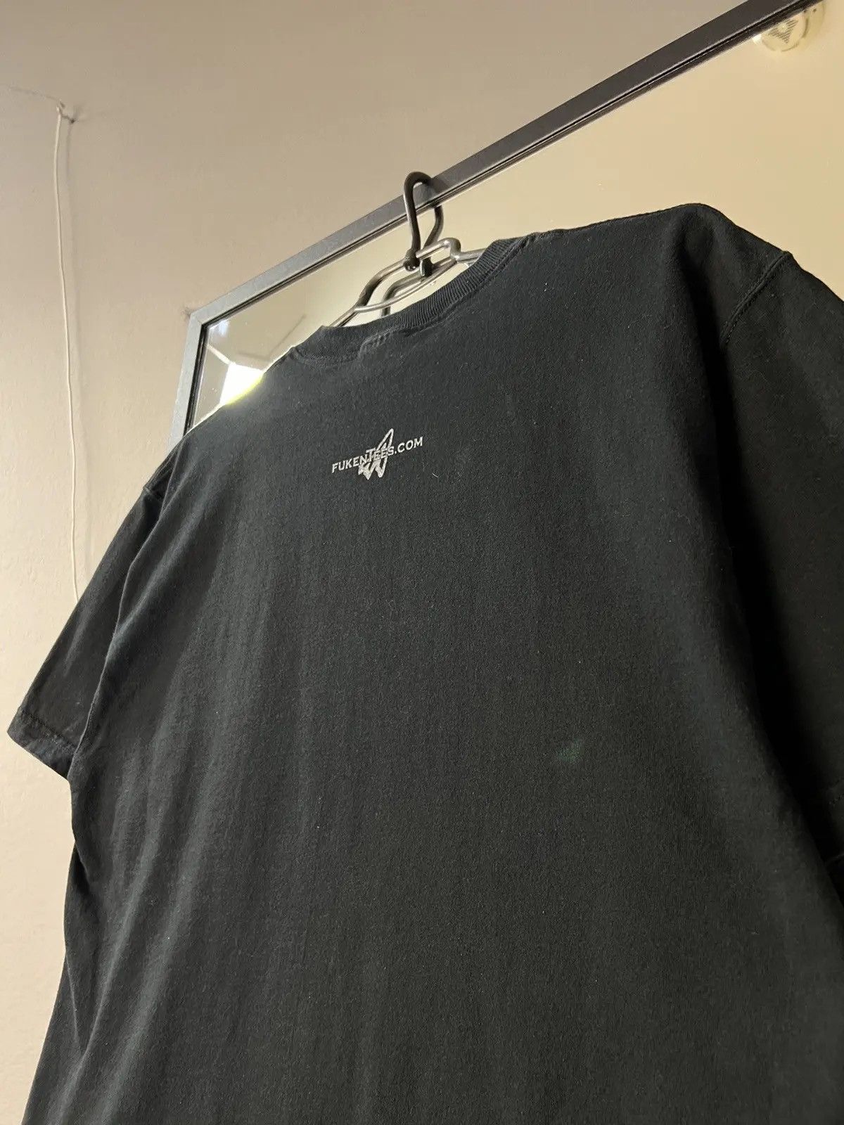 Vintage Vintage Y2K Have A Nice Day Fuck You Middle Finger Funny Tee Size US L / EU 52-54 / 3 - 8 Thumbnail