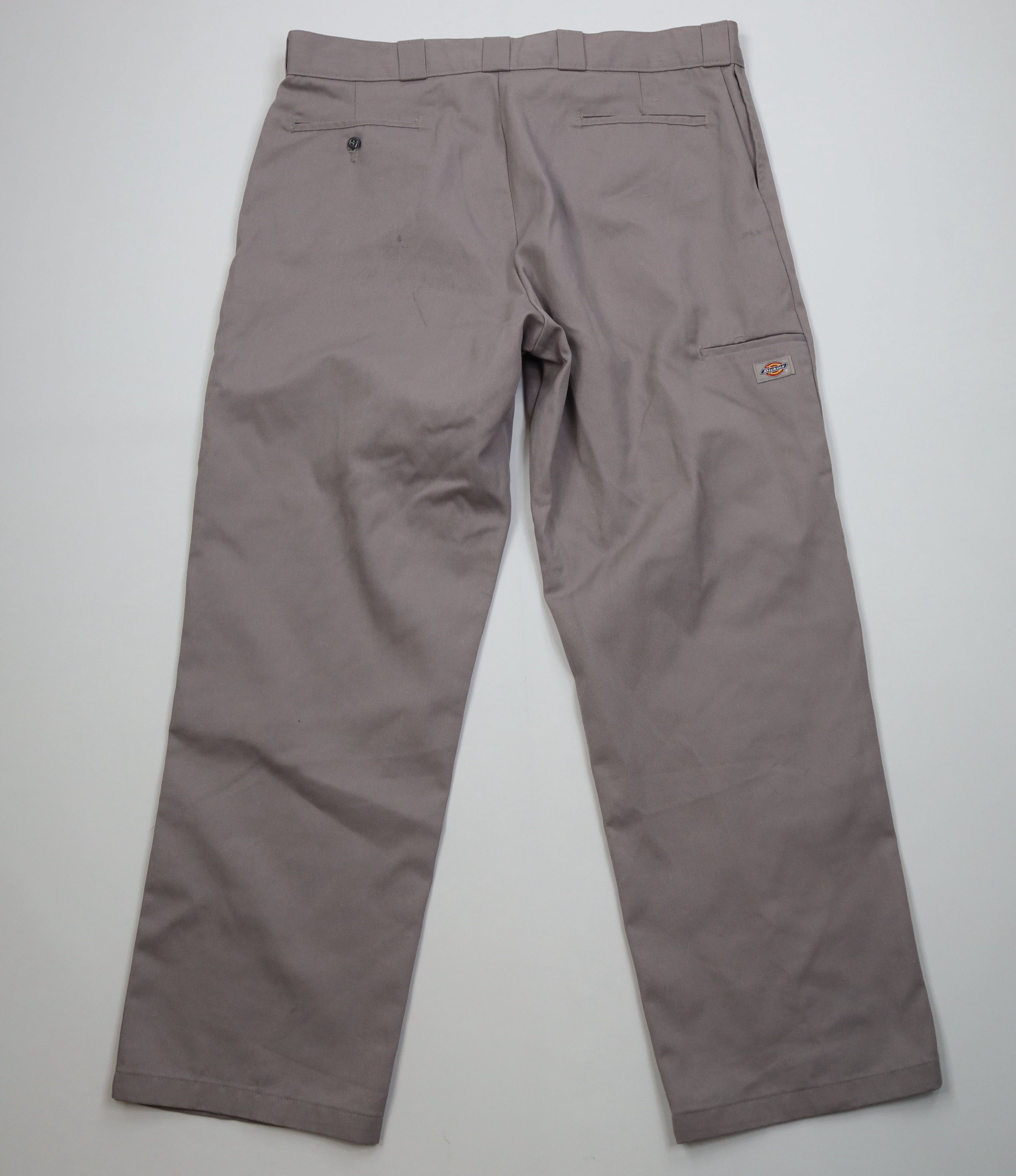 Dickies Vintage Y2K Dickies Double Knee Wide Leg Pants Gray Workwear Size US 40 / EU 56 - 10 Thumbnail