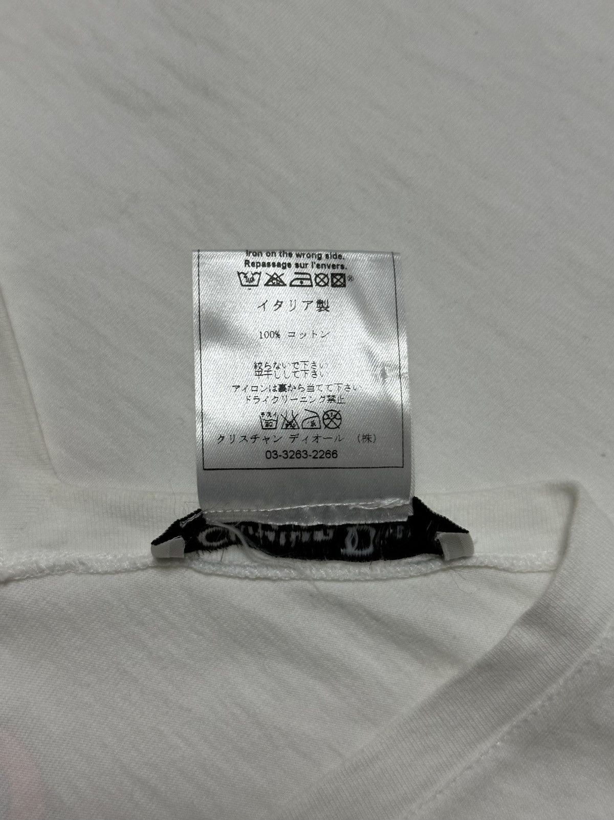 Dior CHRISTIAN DIOR F/W 2003 "J'ADORE DIOR" V-neck T-Shirt Size S / US 4 / IT 40 - 7 Thumbnail