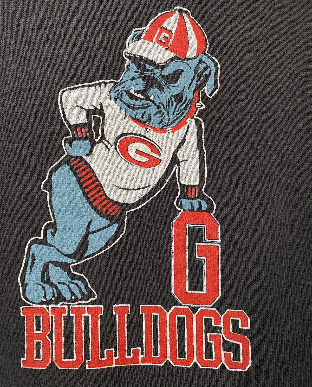 Vintage 80’s University of Georgia Bulldogs Sweatshirt Women’s Sz XS Size XS / US 0-2 / IT 36-38 - 3 Thumbnail