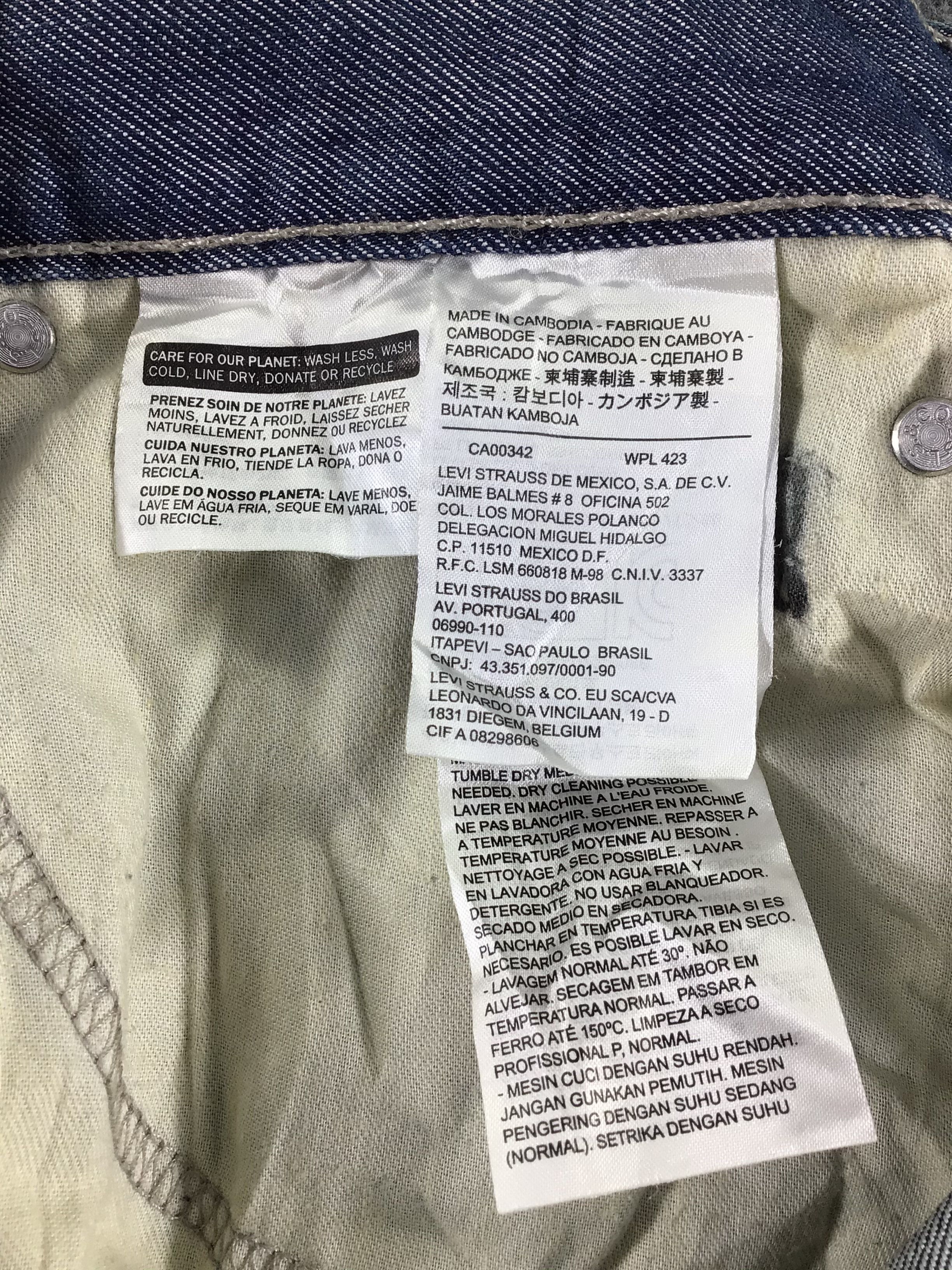 Levi's Levis 514 Jeans-J458 Size US 38 / EU 54 - 10 Thumbnail