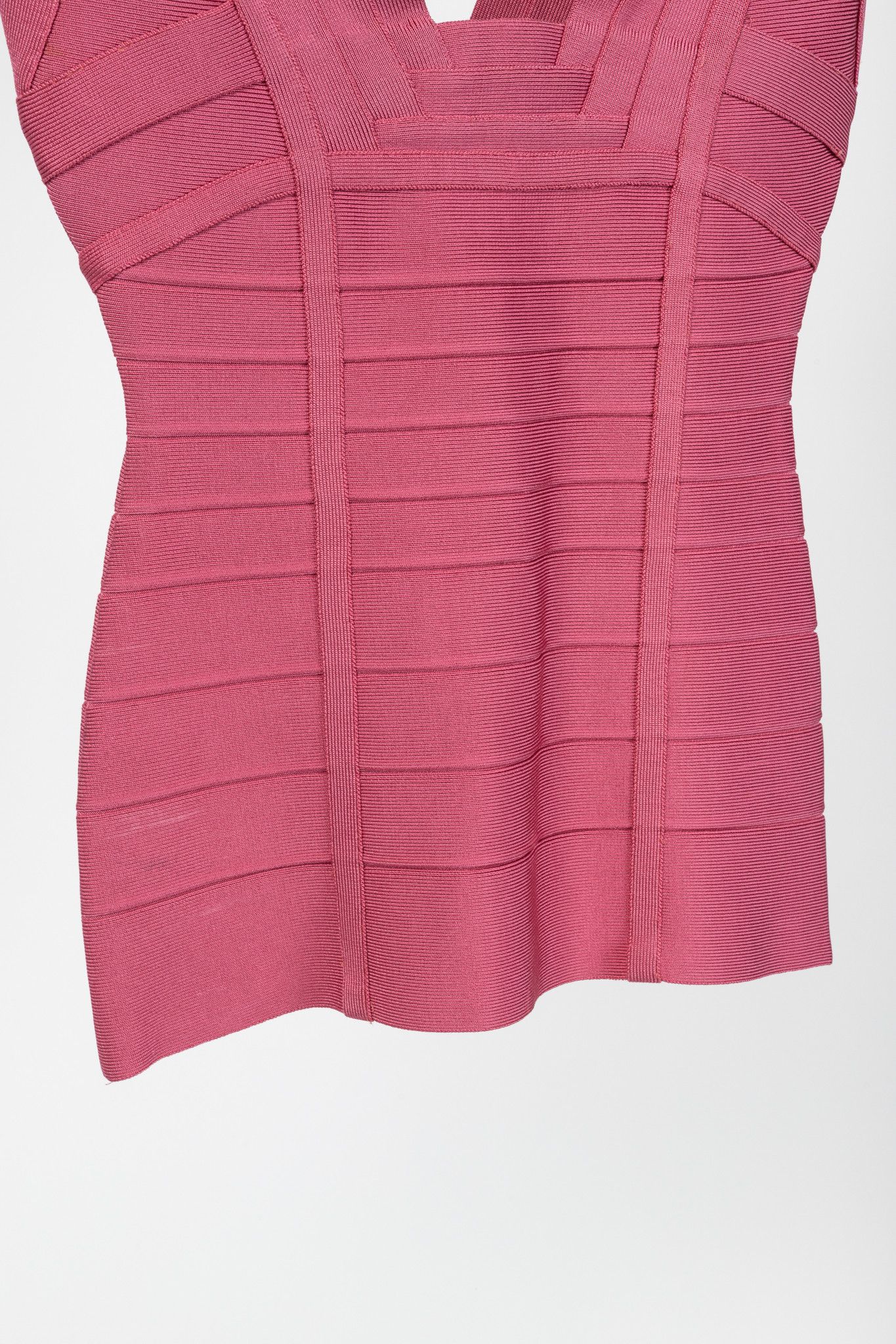 Herve Leger Herve Leger Pink Sleeveless Bandage Top Size S / US 4 / IT 40 - 5 Thumbnail