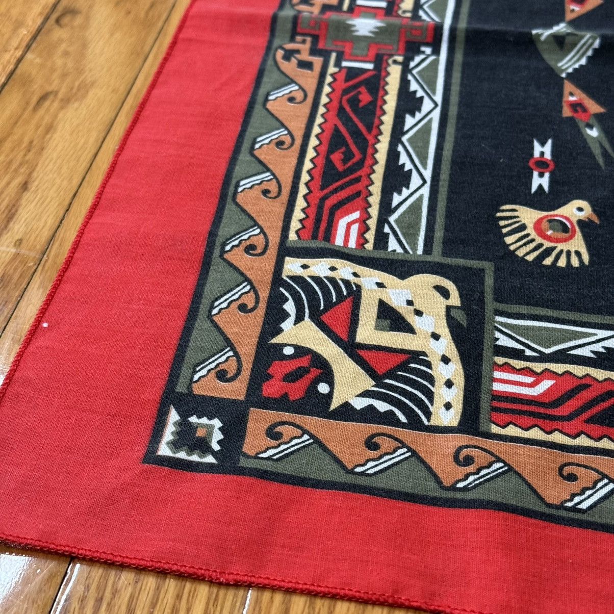 Vintage Vintage Wamcraft Bandana Southwest Native American Style Size ONE SIZE - 3 Thumbnail
