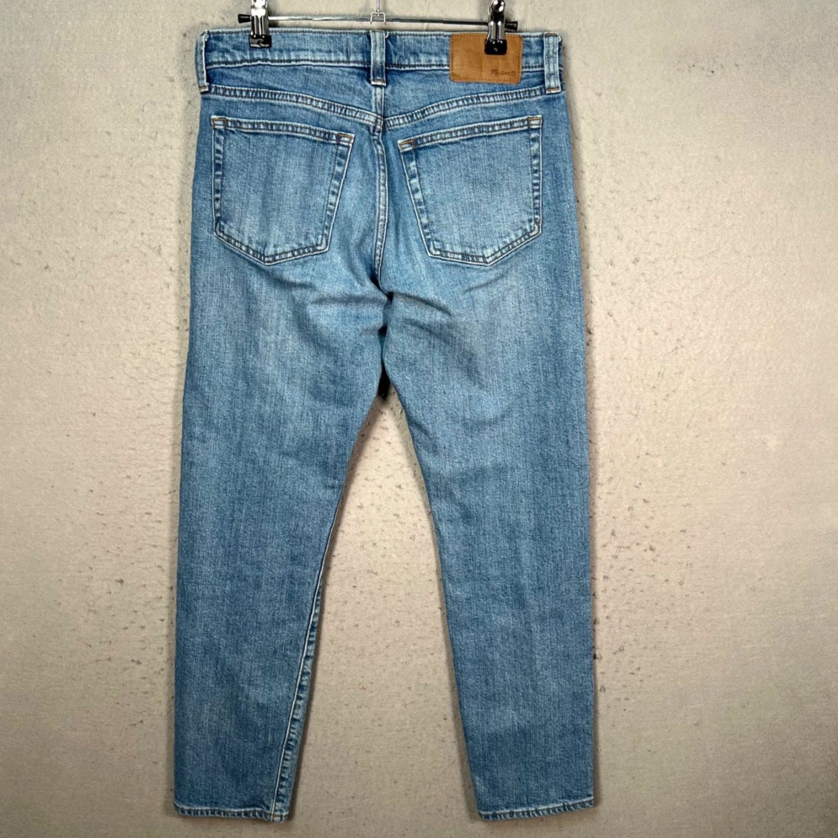 Madewell Madewell Jeans Slim 29x30 Light Wash Denim 5-Pocket Regular Women’s Straight Jeans Size 29" - 2 Thumbnail