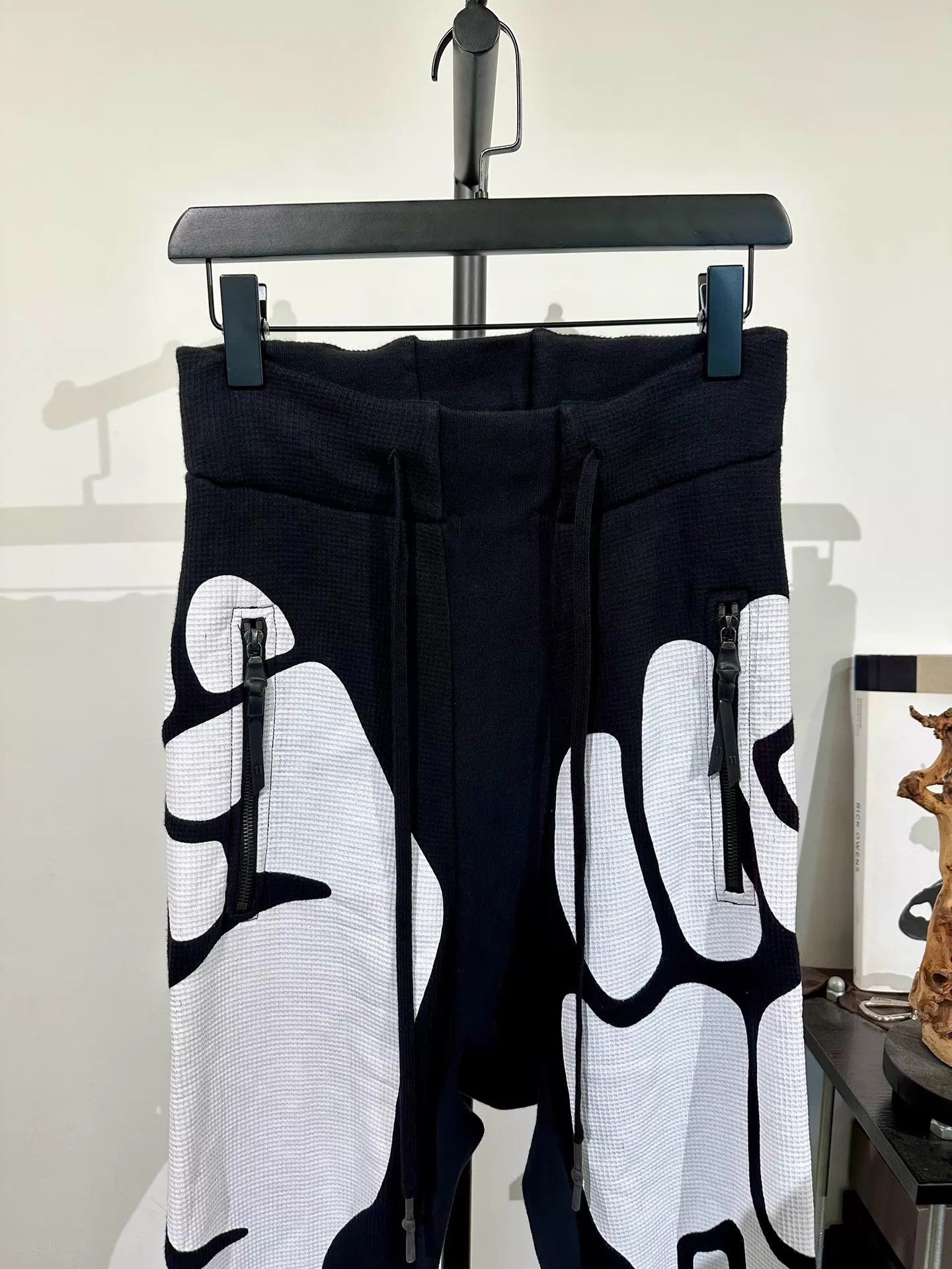 Boris Bidjan Saberi bbs 11by P13 logo cuffed sweatpants S Size US 29 - 4 Thumbnail