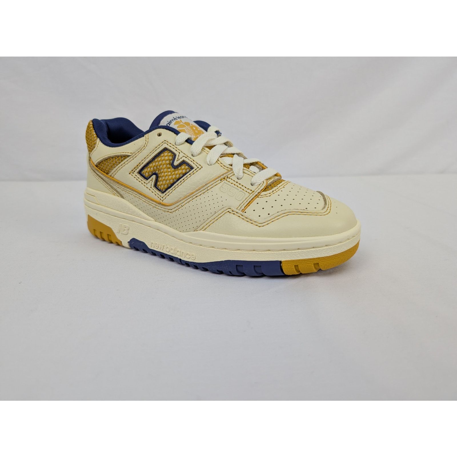 Aime Leon Dore × New Balance o1rshd1 Unisex Masaryk Community Gym 550 Sneakers in Yellow Size US 5 / EU 37 - 1 Thumbnail