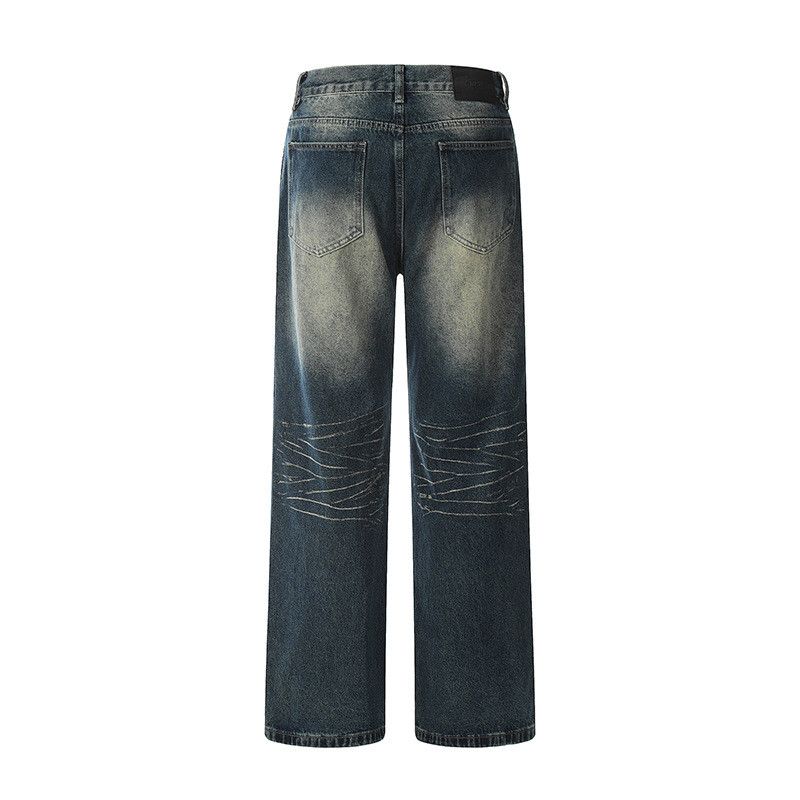 Vintage American high-street cleanfit washed gradient jeans Size US 32 / EU 48 - 2 Thumbnail