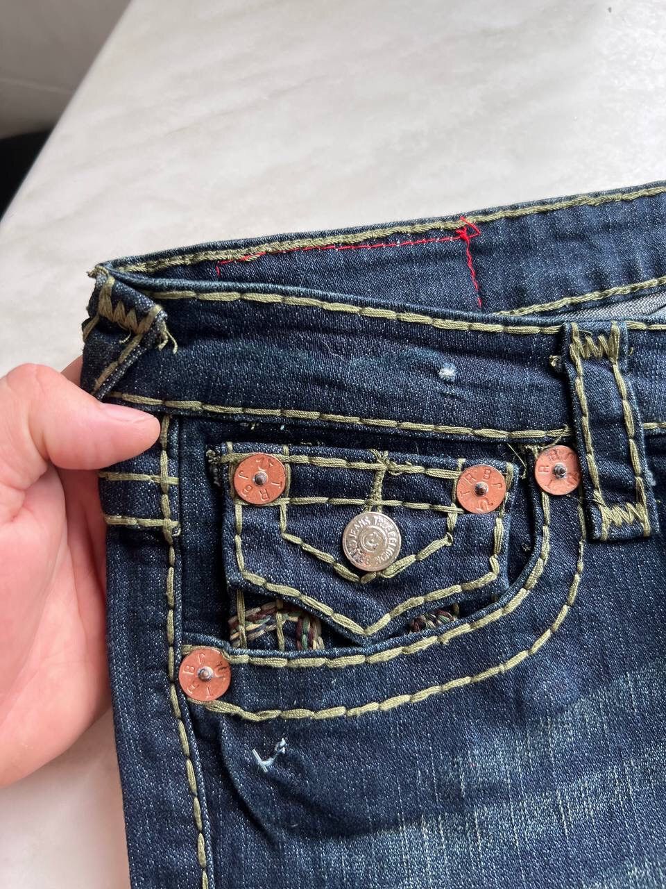 Women's vintage true religion jeans made in USA