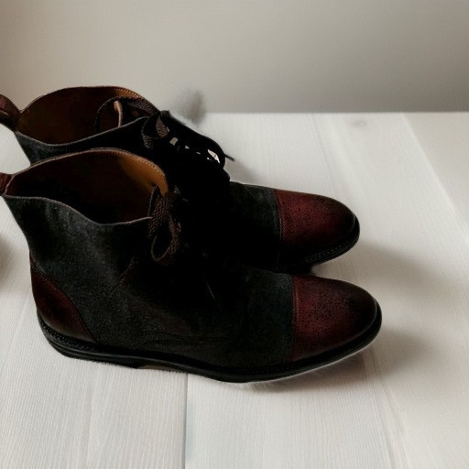 TAFT Brand New TAFT Shoes in Brown Gray Size 11 Size US 11 / EU 44 - 2 Thumbnail