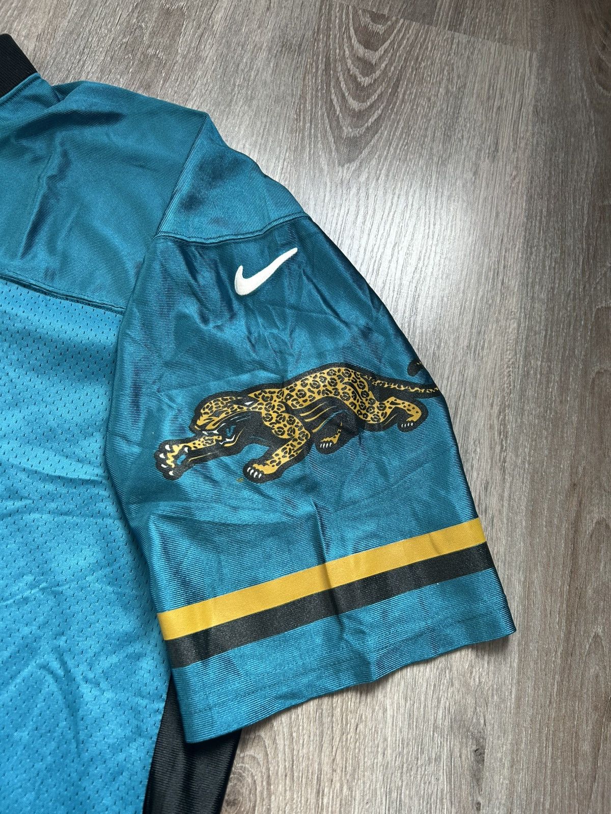 Nike Vintage Jacksonville Jaguars Mark Brunell 8 Jersey Nike 90s Size US XXL / EU 58 / 5 - 4 Thumbnail