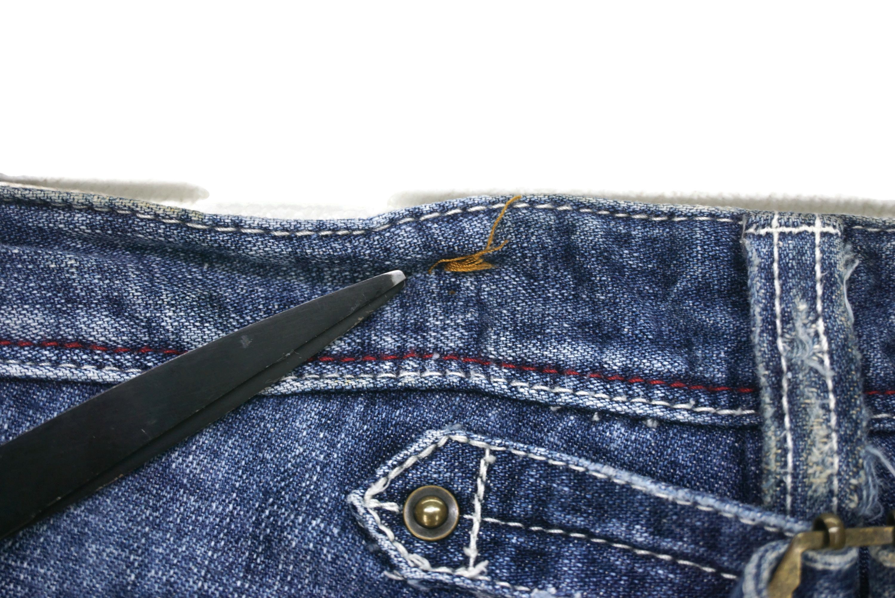 Japanese Brand Back Number Jeans fit W29xL34 Low-Rise Bootcut Baker Denim Size US 28 / EU 44 - 10 Thumbnail