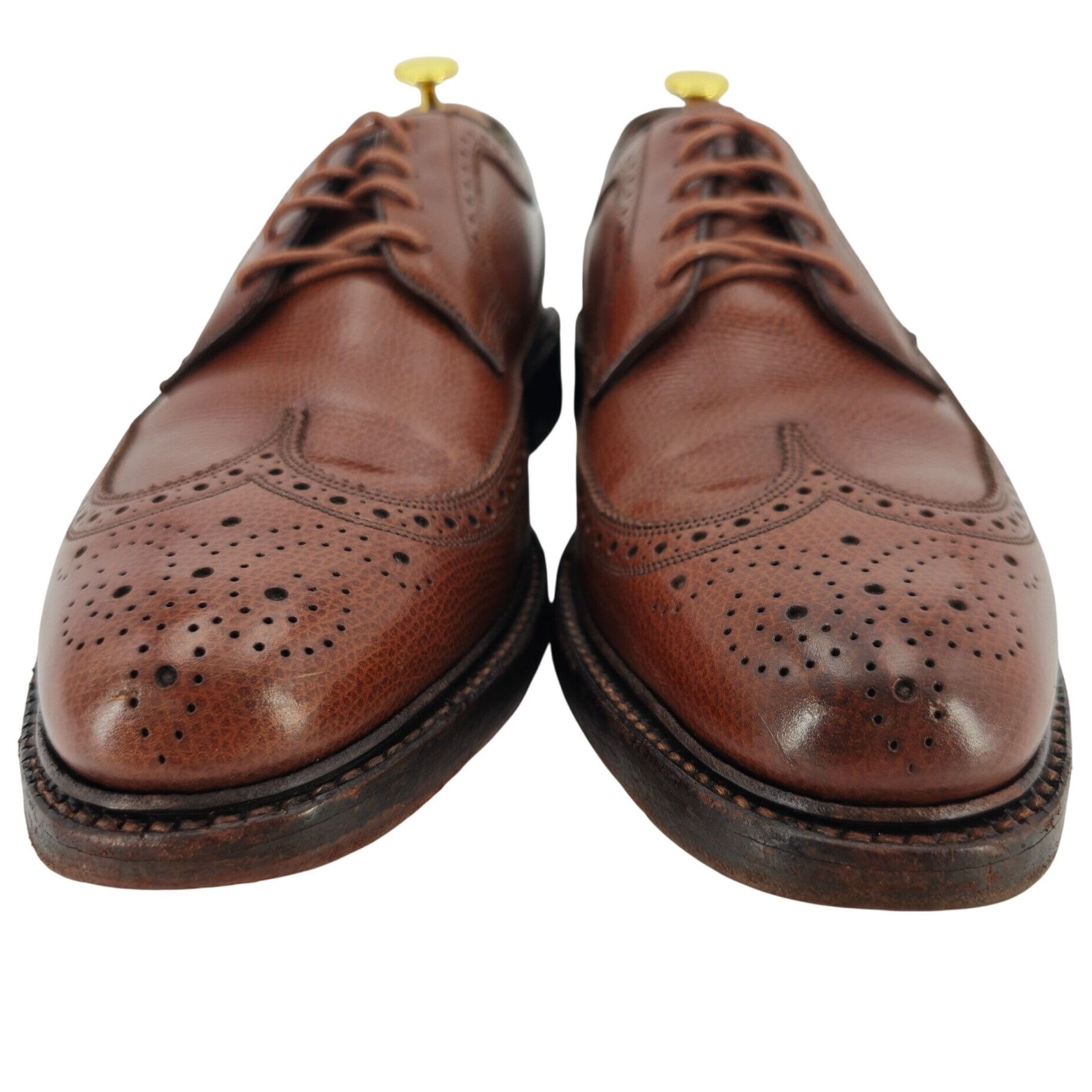 Florsheim Vintage Florsheim Royal Imperial Brown Leather Longwing Derb Size US 9 / EU 42 - 9 Thumbnail
