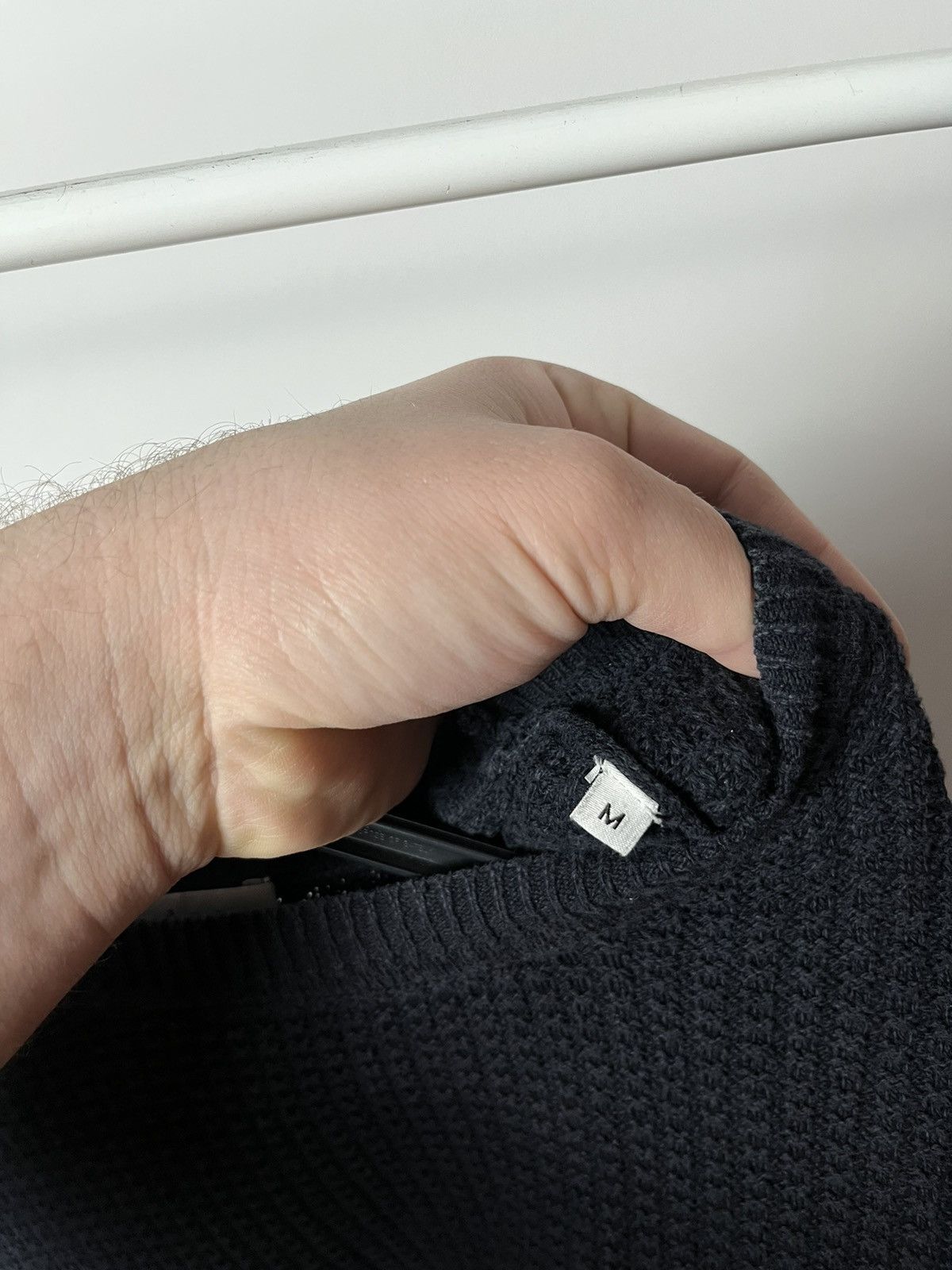 Sandro Sandro Men’s Classic waffle knit sweater Size US M / EU 48-50 / 2 - 8 Thumbnail