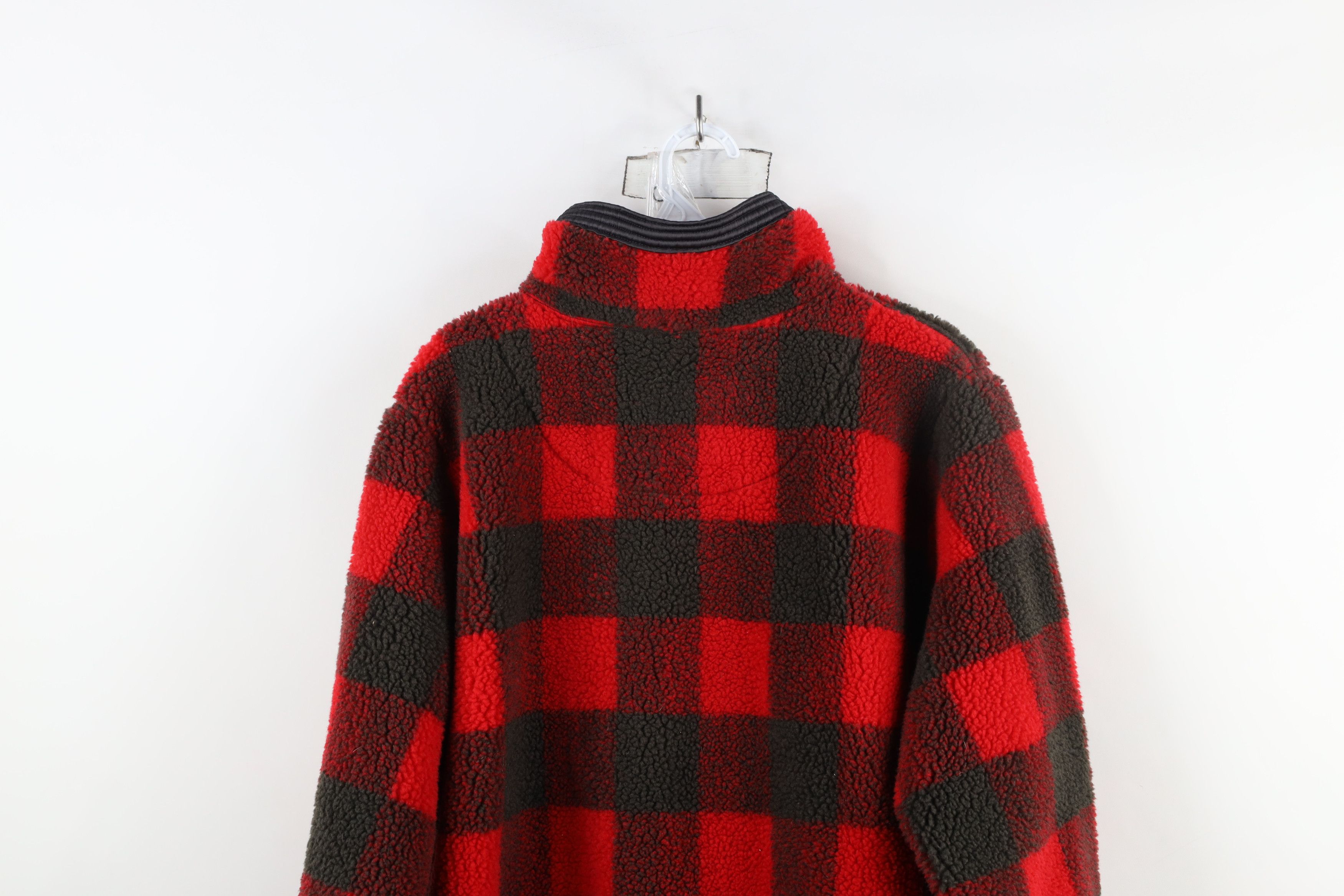 Abercrombie & Fitch × Vintage Vintage Y2K Abercrombie & Fitch Pile Fleece Pullover Sweater Size L / US 10 / IT 46 - 11 Thumbnail