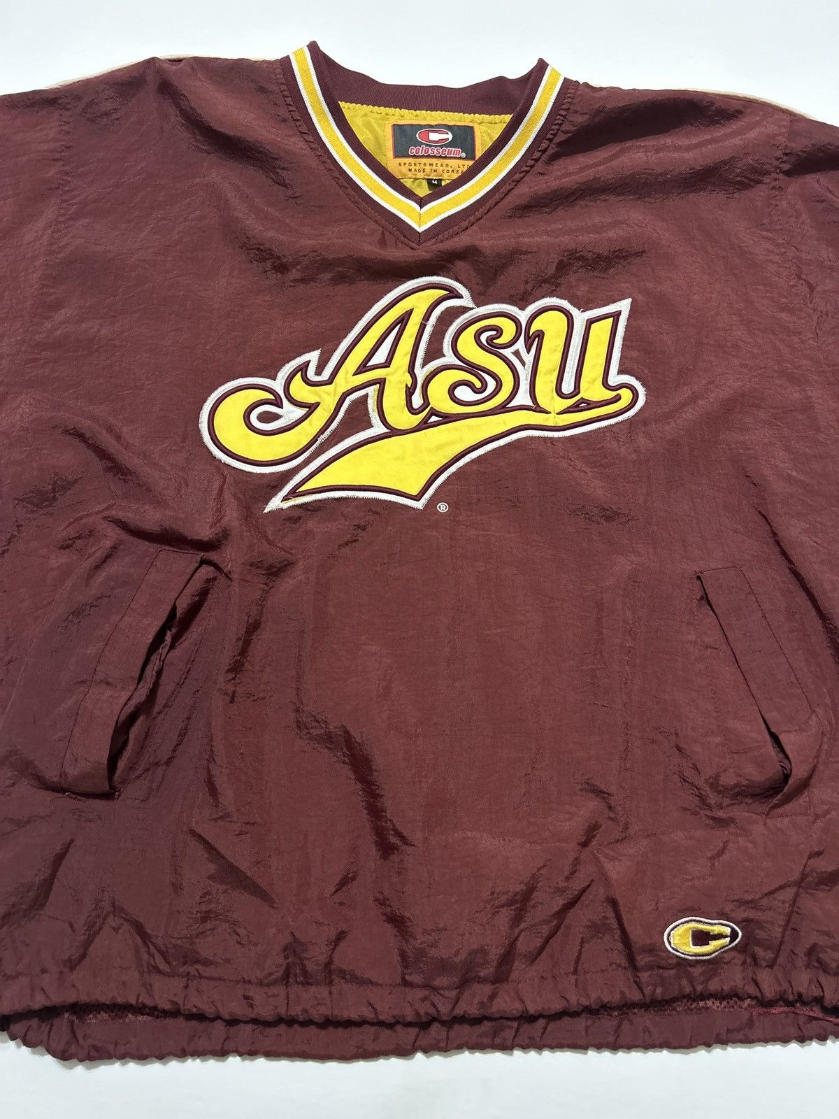 NCAA Vintage '90s Arizona State ASU Sun Devils Pullover Jacket Size US L / EU 52-54 / 3 - 3 Thumbnail