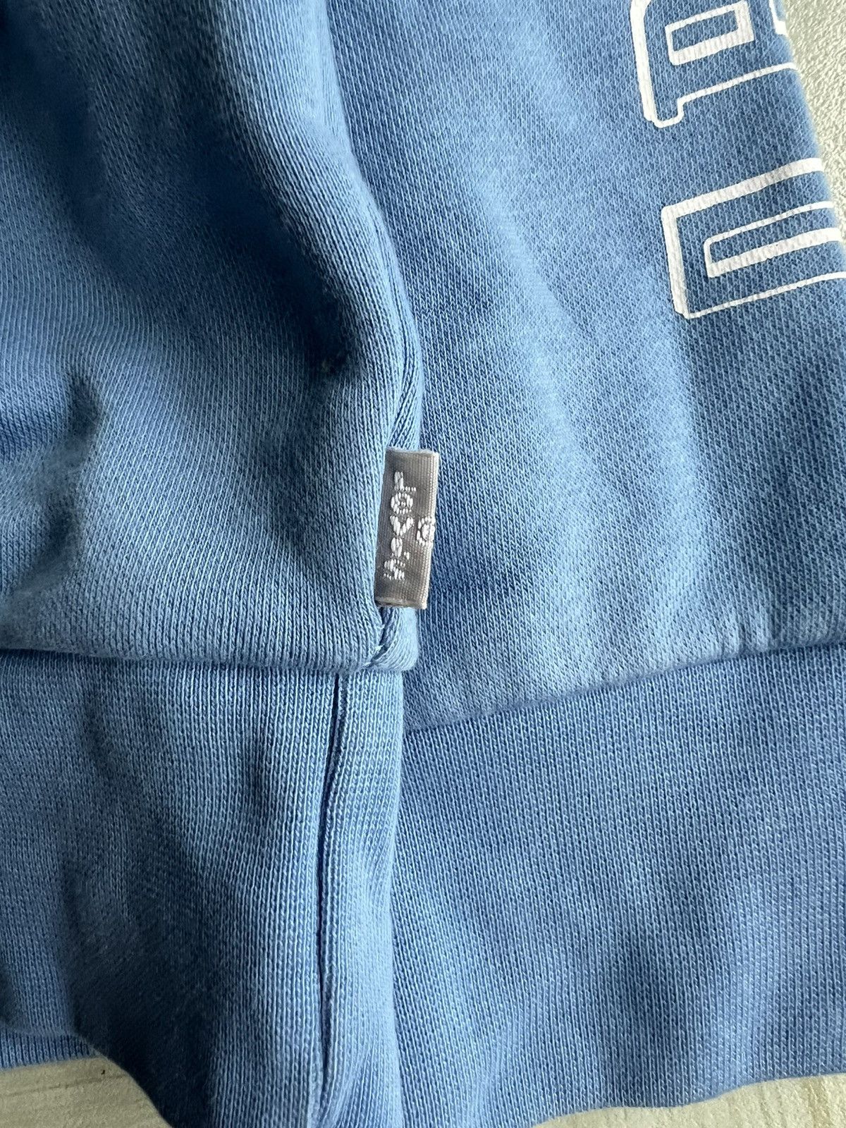 Levi's × Levi's Made & Crafted Y2K Levis Silvertab Logo Graphic Sleeve Pullover Sweatshirt Size US M / EU 48-50 / 2 - 7 Thumbnail