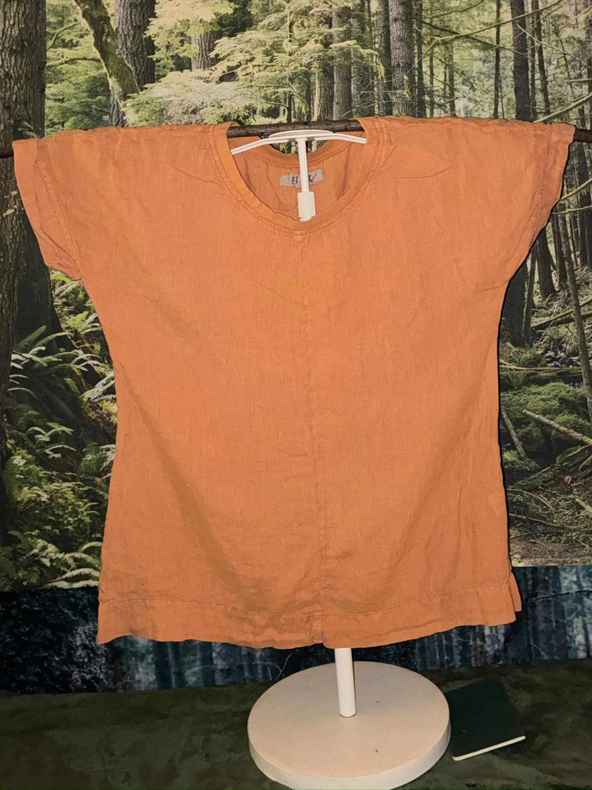 FLAX FLAX peach/clay European linen blouse Size S / US 4 / IT 40 - 1 Thumbnail