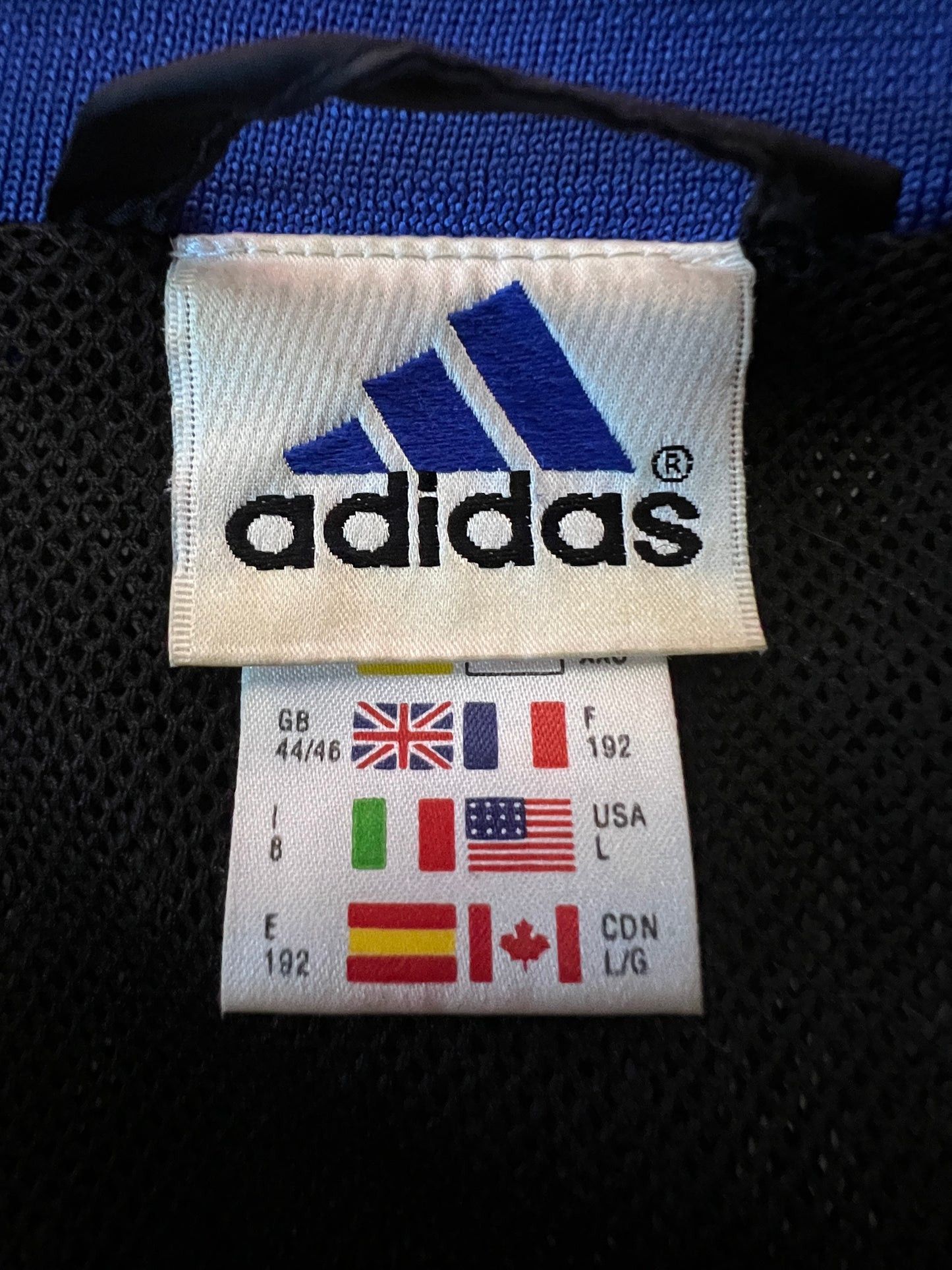 Adidas × Vintage 90s Adidas Vintage Men's Vest Jacket - L Size US L / EU 52-54 / 3 - 4 Thumbnail