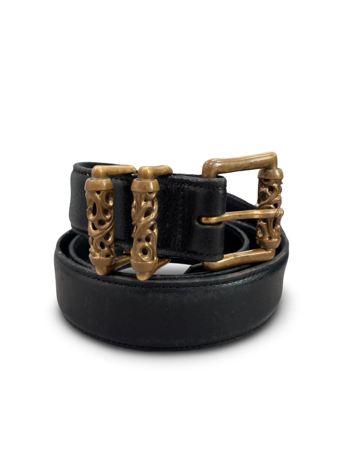 Chrome Hearts Chrome Hearts Bronze Roller Belt | Grailed