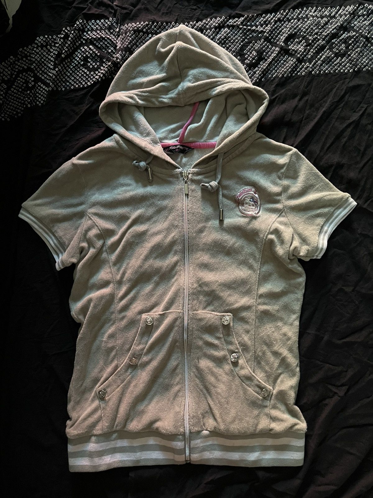 Hysteric Glamour 2000s Hello kitty velvet hoodie Size US S / EU 44-46 / 1 - 1 Thumbnail