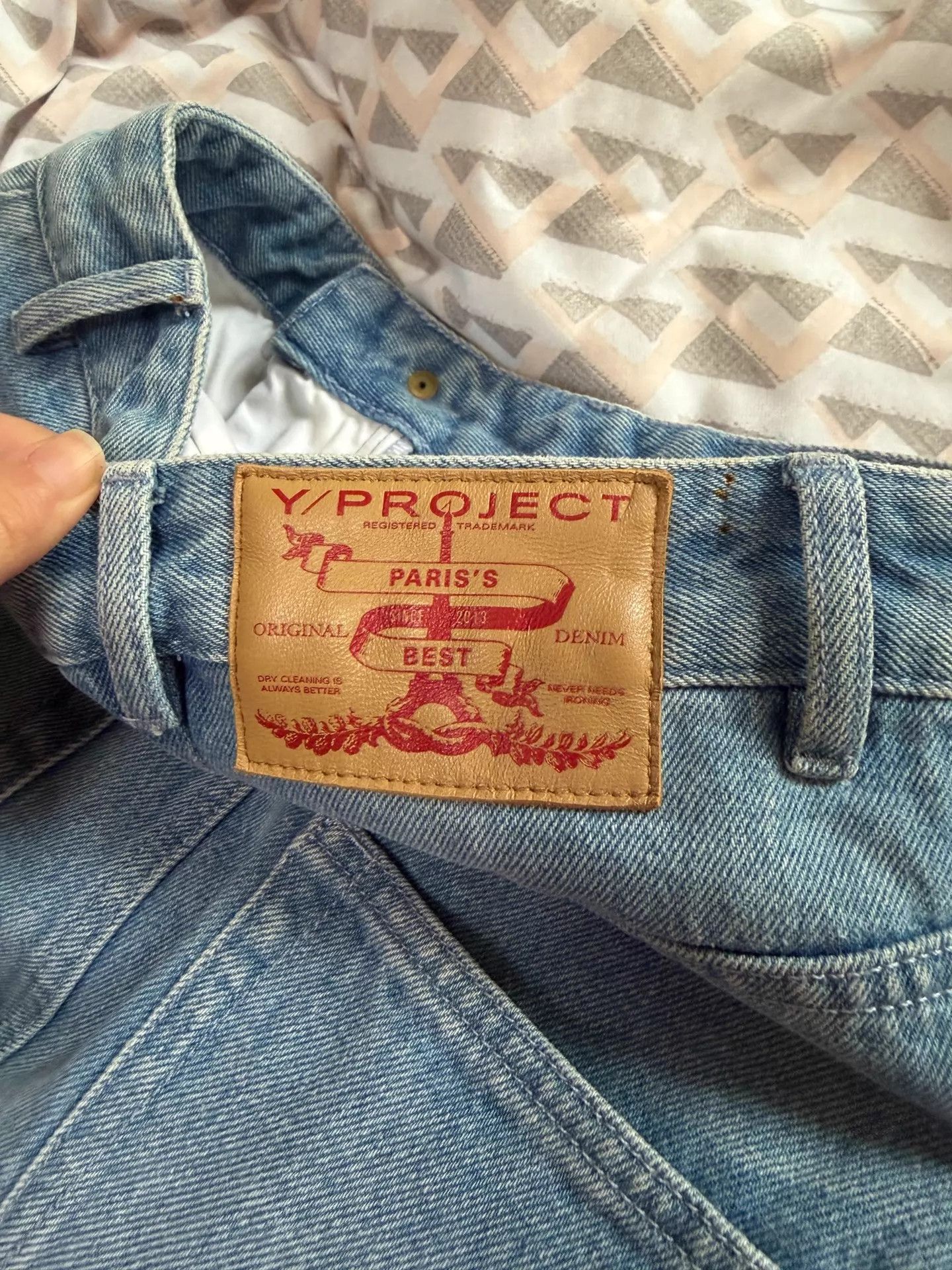 Y/Project y/project heavy denim culottes left skinny right wide XS Size 25" / US 0 / IT 36 - 4 Thumbnail