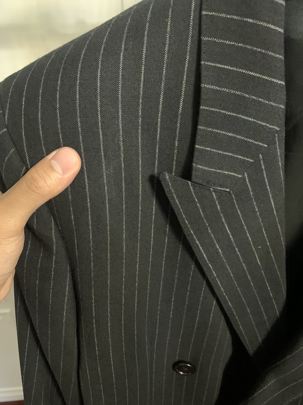 Celine Celine 2024SS Padded Stripe blazer Size US L / EU 52-54 / 3 - 2 Thumbnail