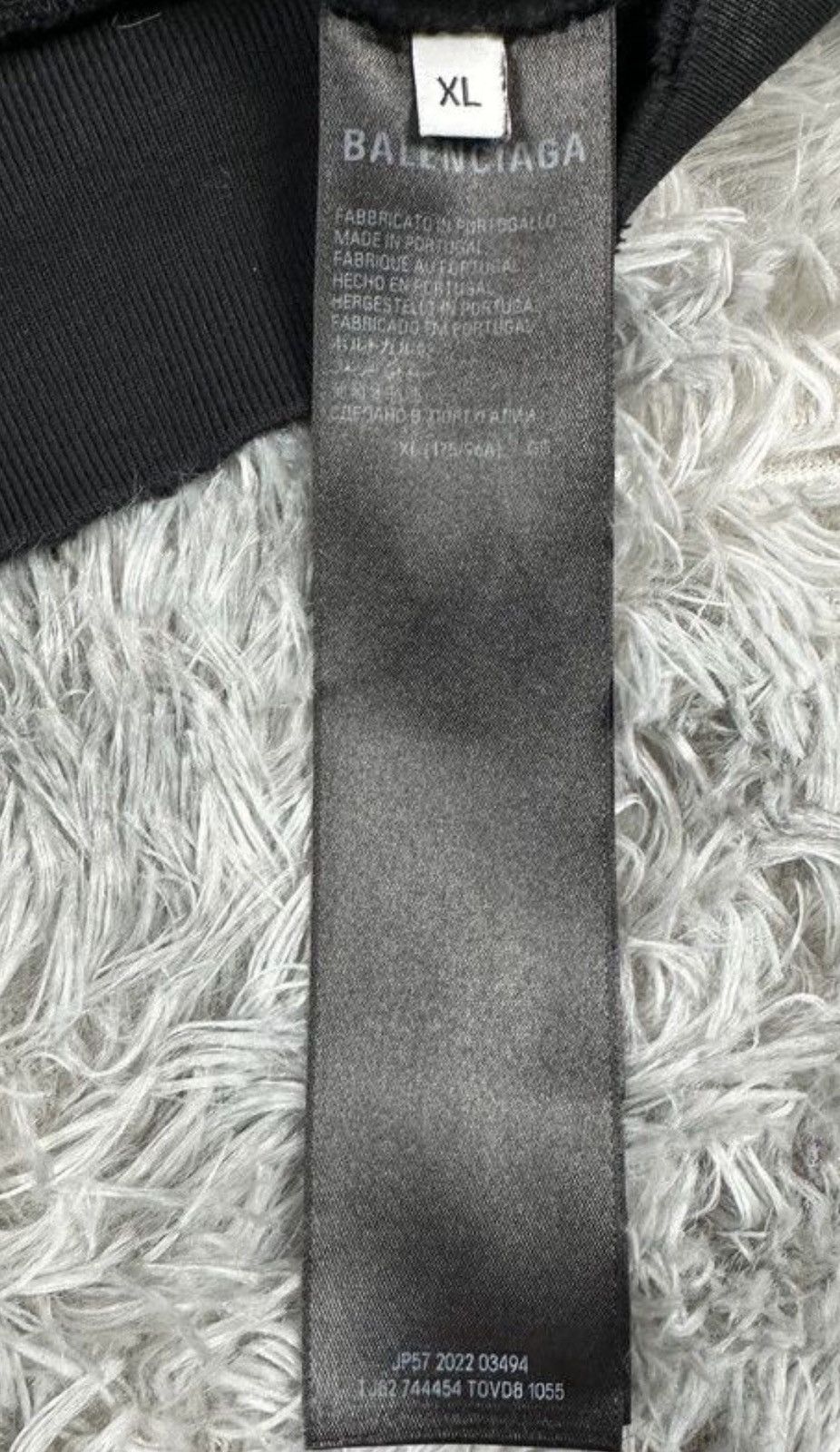 Balenciaga Balenciaga Sanskrit letter logo zip-up sweatshirt 2504-Next Size US XL / EU 56 / 4 - 5 Thumbnail