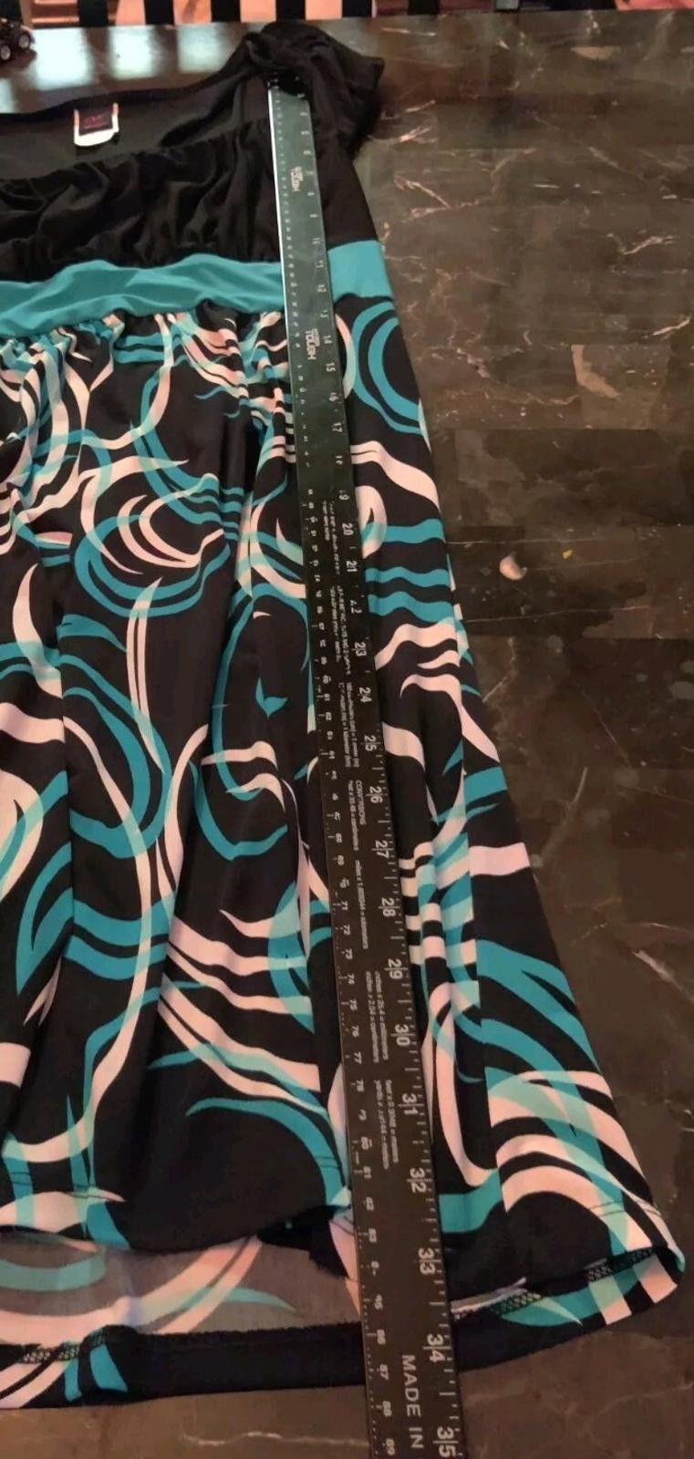 Other Wrapper Womens Juniors Size Medium Dress Short Sleeve Black Size M / US 6-8 / IT 42-44 - 9 Thumbnail