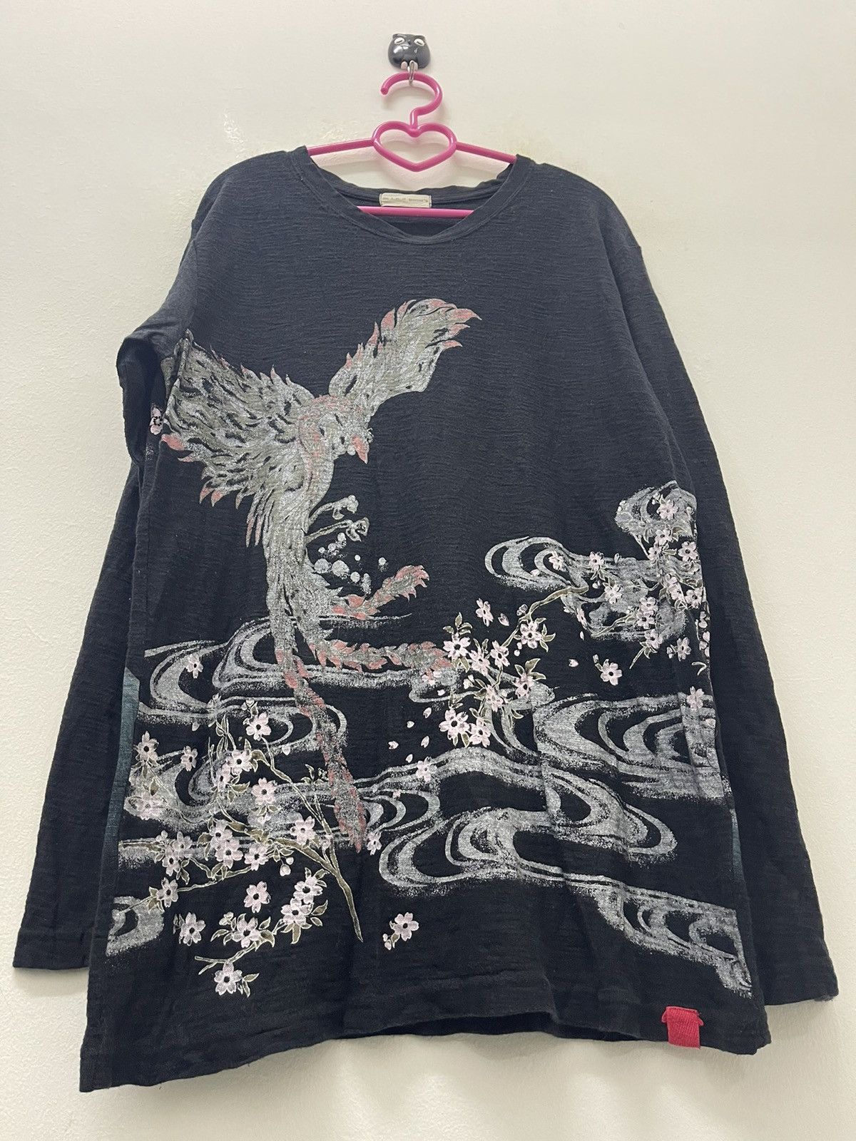 Hysteric Glamour Rare Vintage MIND GAMES Sukajan Japan Motive Long Sleeves Size US L / EU 52-54 / 3 - 2 Thumbnail
