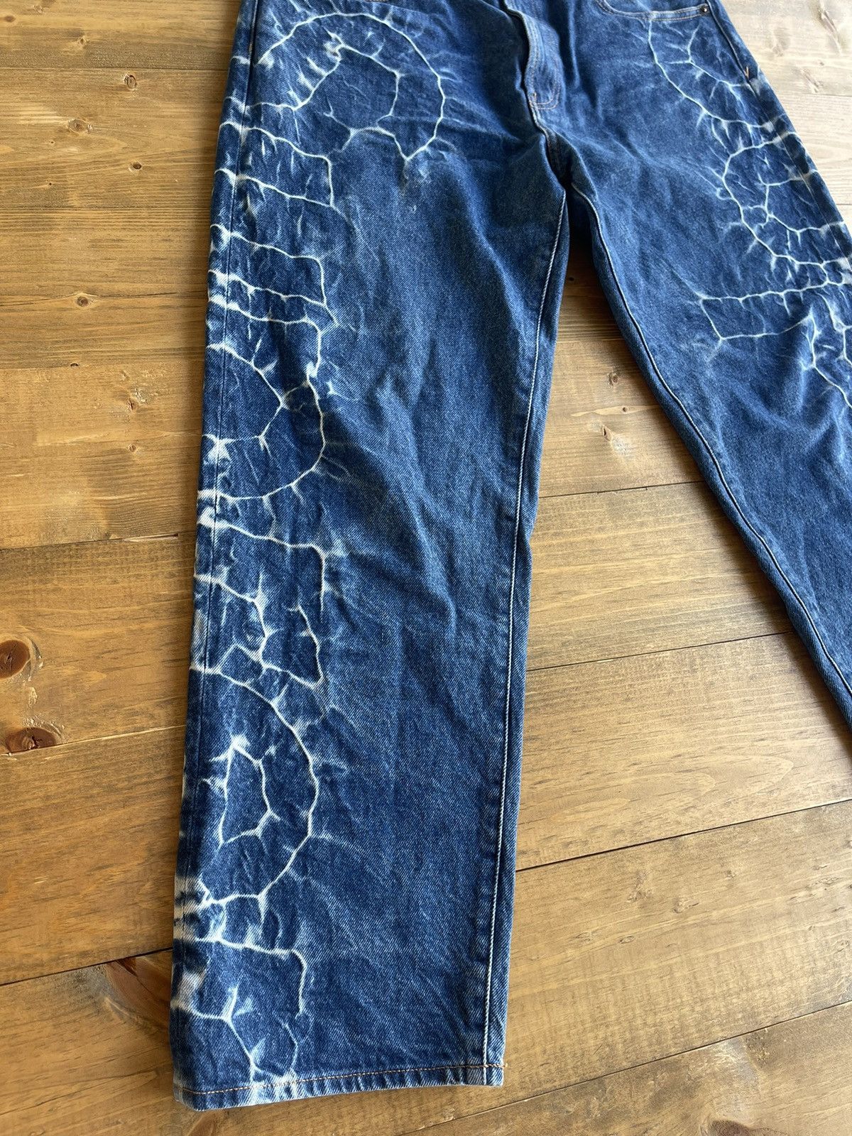 Supreme SUPREME SHIBORI LOOSE FIT JEANS | Grailed