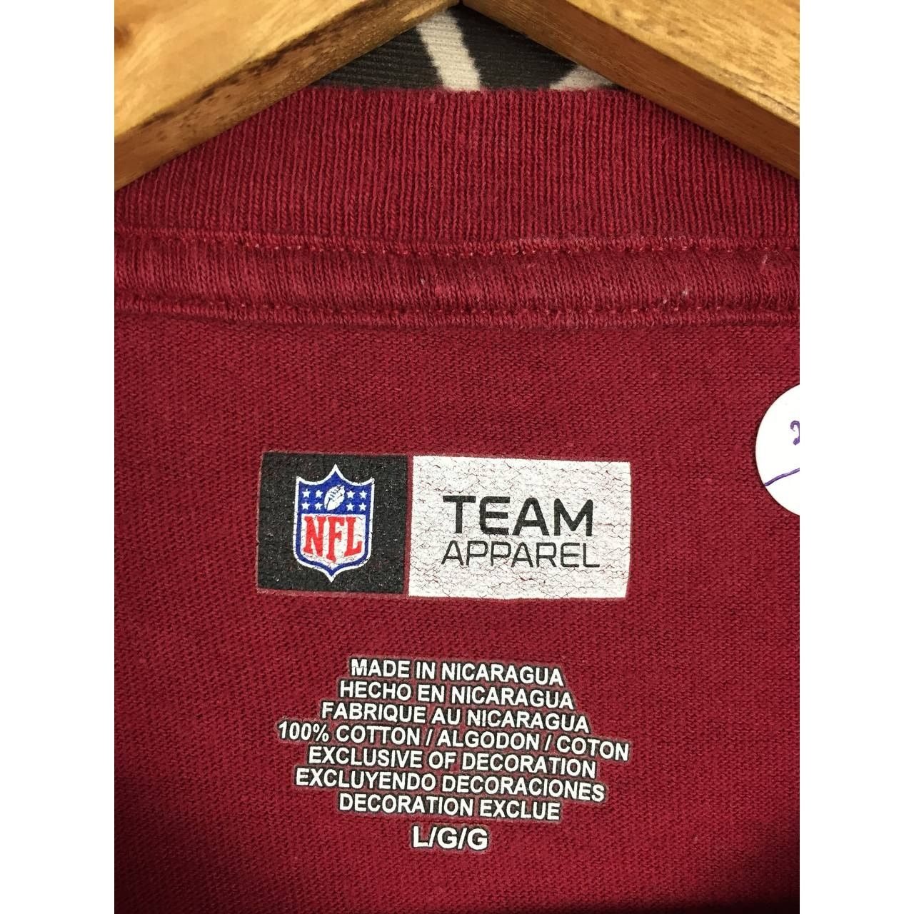 NFL × Sports Specialties NFL Team Apparel Washington Redskins Football Logo Tee Size US L / EU 52-54 / 3 - 6 Thumbnail