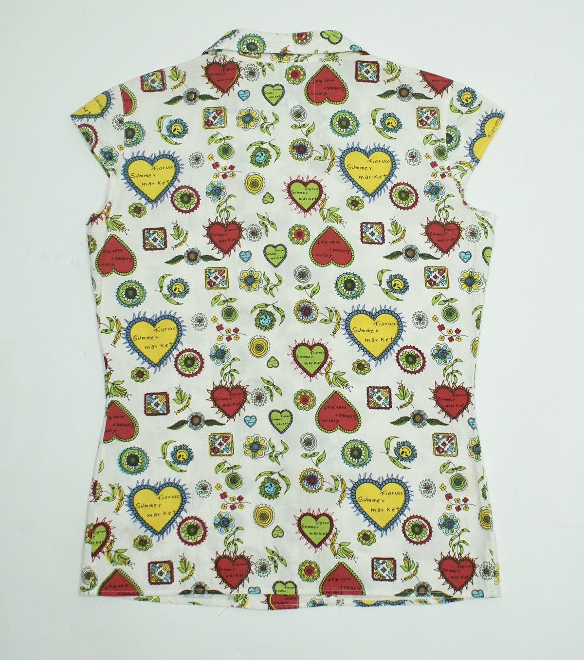 Fiorucci *NoTariff Fiorucci Sleeveless Shirts Size US M / EU 48-50 / 2 - 6 Thumbnail