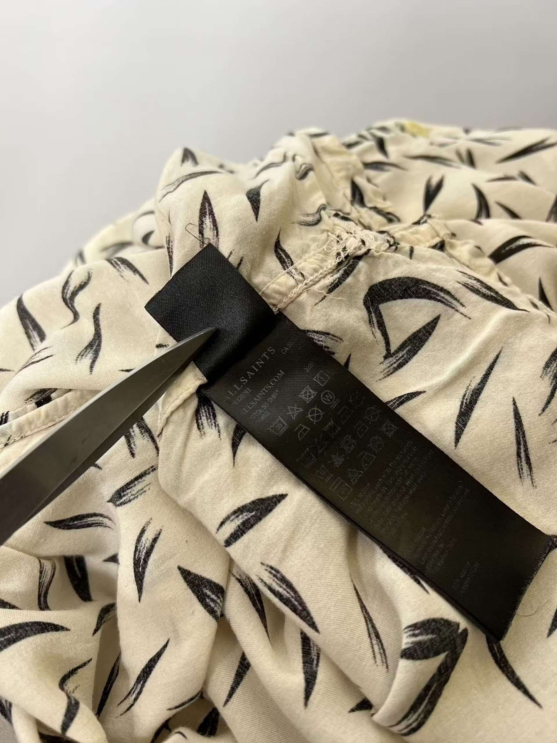 20471120 × Allsaints All Saints Istol SS Shirt Size US L / EU 52-54 / 3 - 5 Thumbnail
