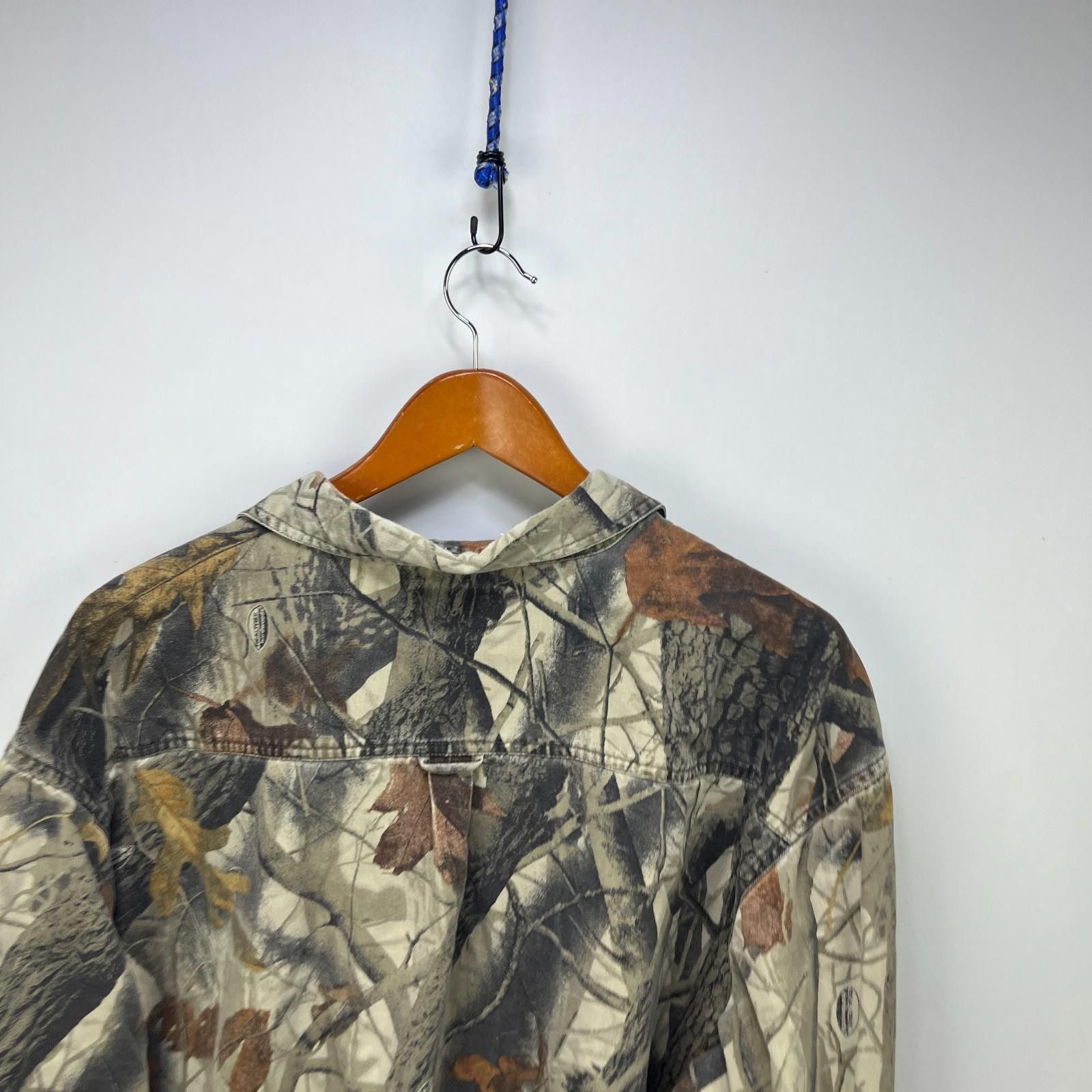 Vintage Vintage Tree Camo Real Button-Up Long Sleeve Shirt 2XL Size US XXL / EU 58 / 5 - 9 Thumbnail