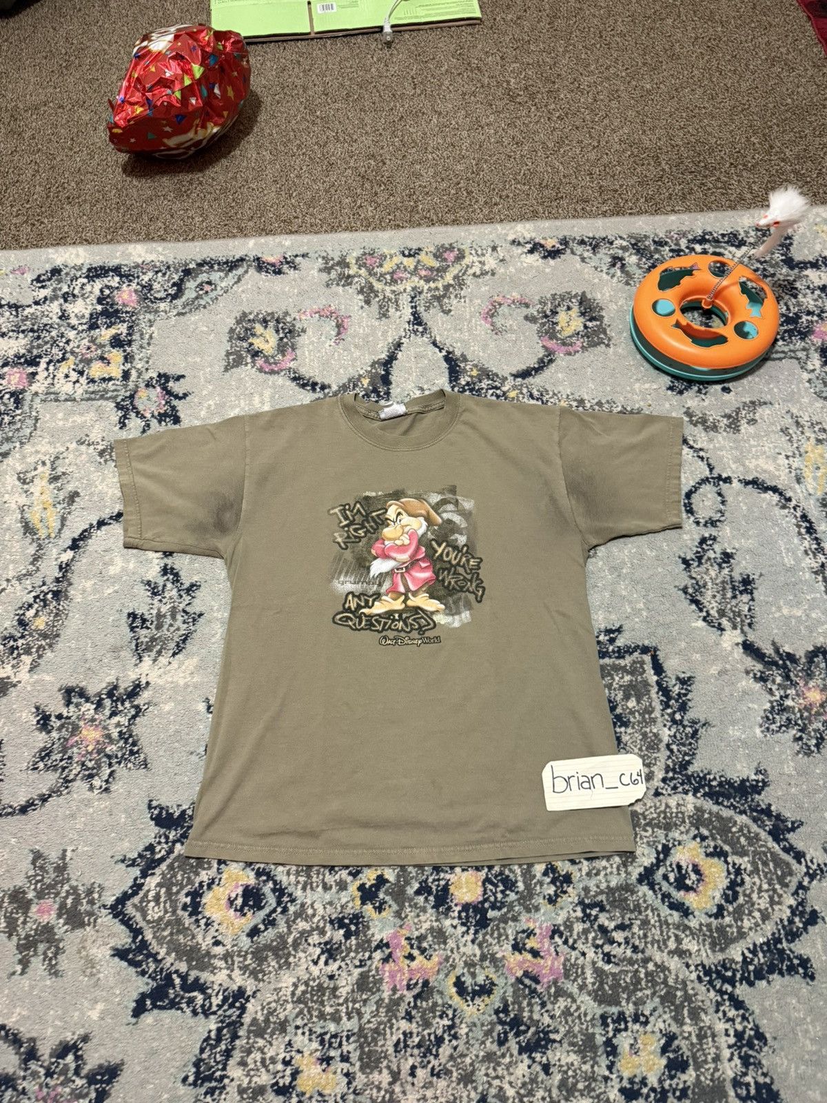 Disney Disney snow white grumpy tee Size US L / EU 52-54 / 3 - 1 Thumbnail