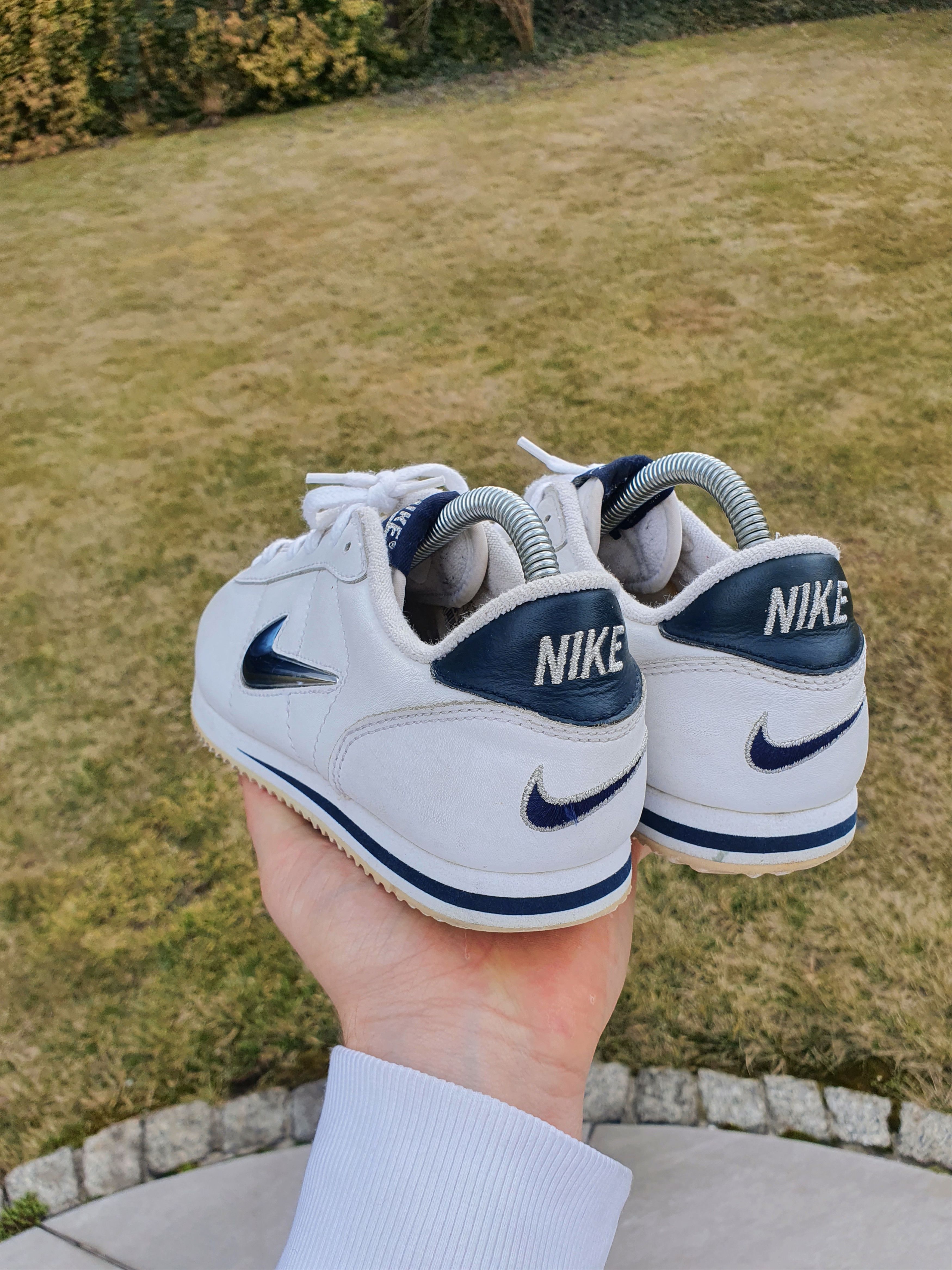Nike 2004 Vintage Nike Cortez Leather Jewel Medium Small Swoosh Size US 4.5 / IT 34.5 - 5 Thumbnail