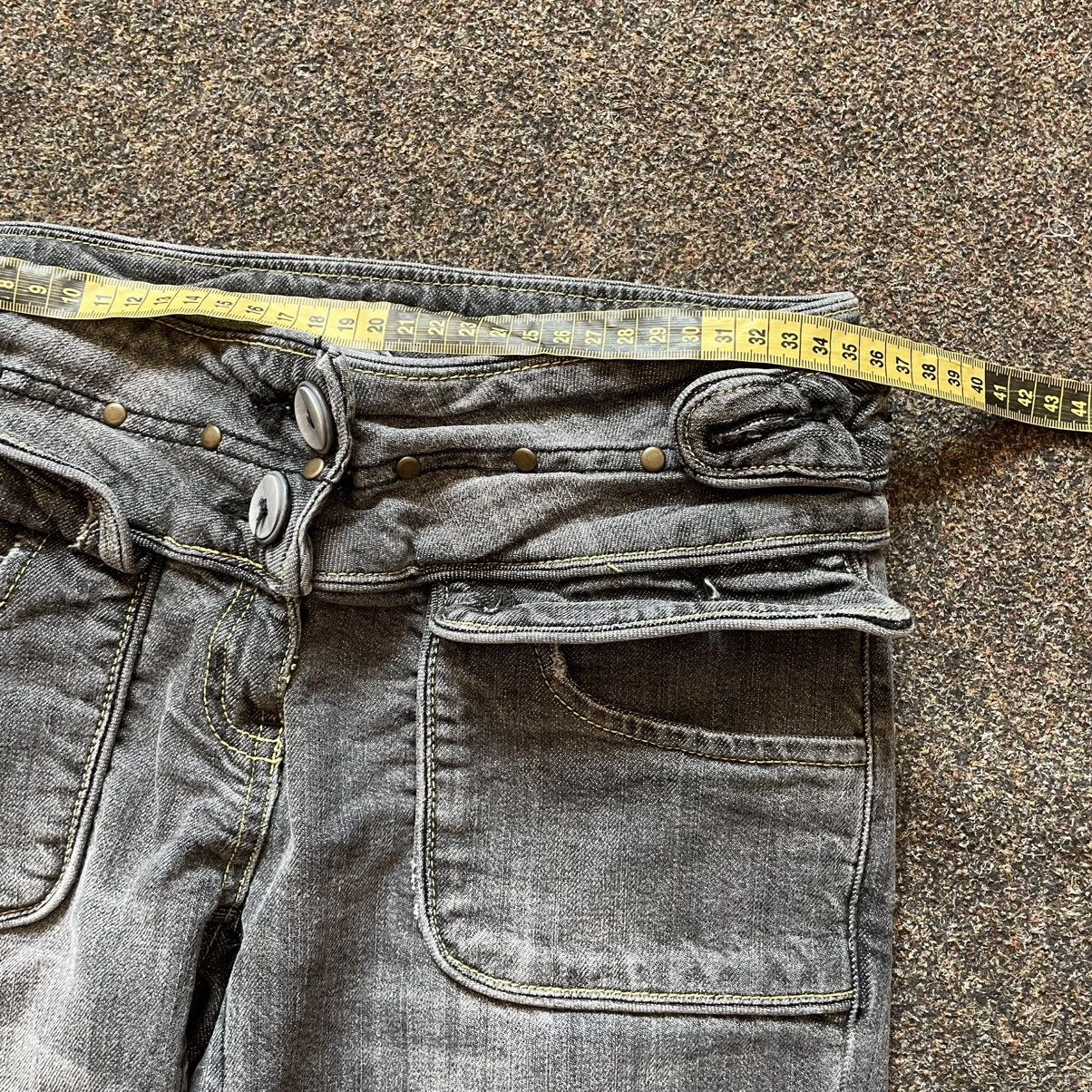 Vintage Vintage Y2K Baggy Wide Leg Jeans Distressed Skate Graphic 33 Size 33" - 6 Thumbnail
