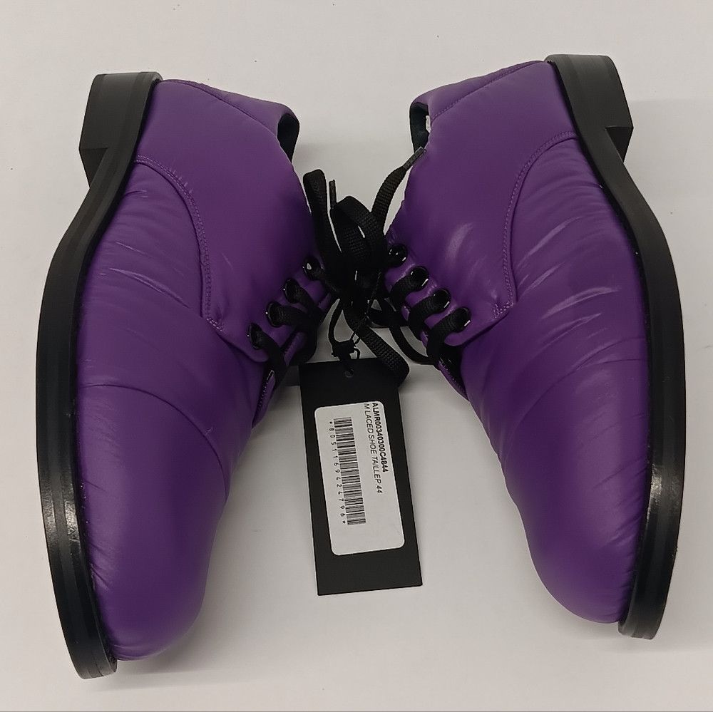 Marni Marni Men's Purple Padded Nylon Oxford Shoes - EU44/US11 Size US 11 / EU 44 - 4 Thumbnail
