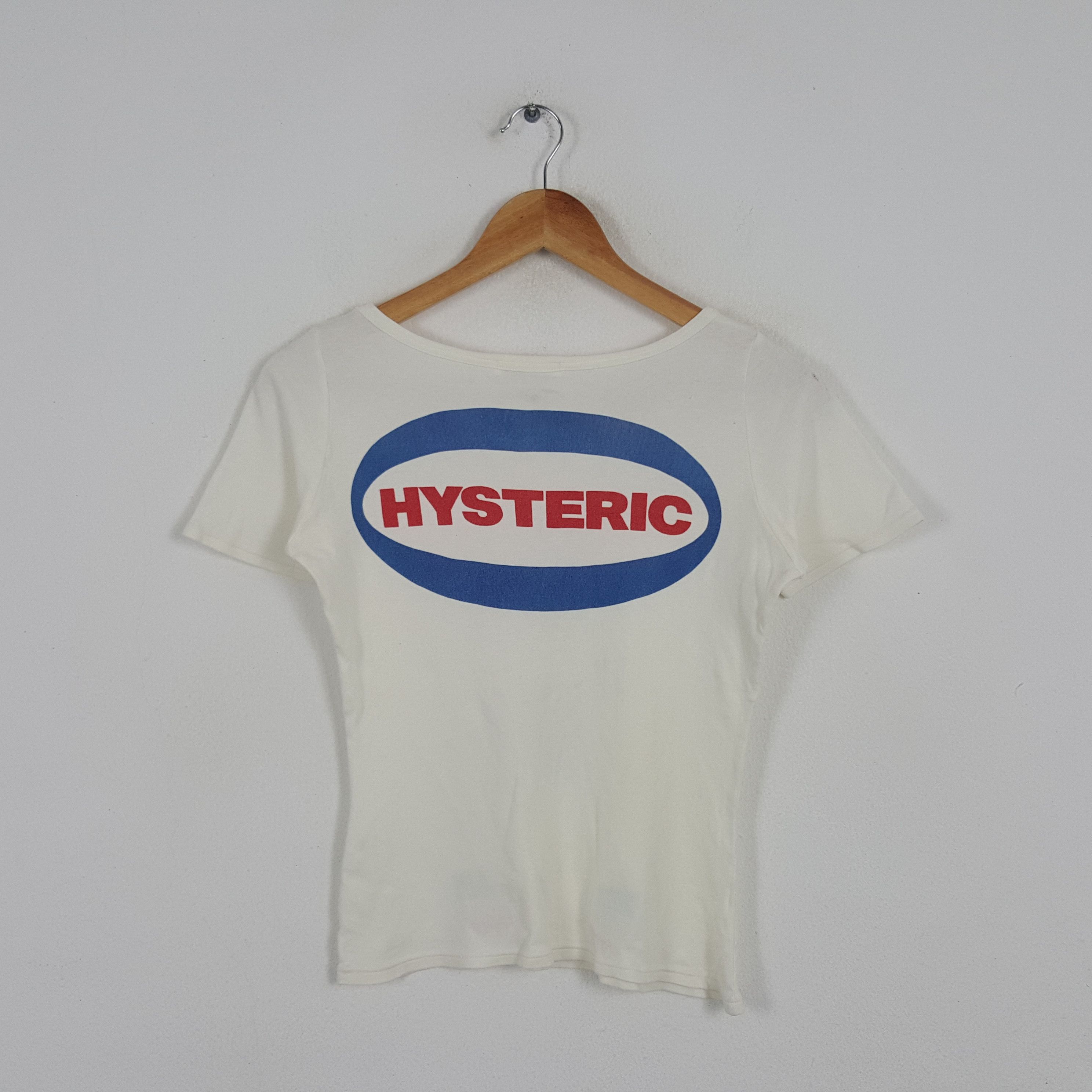 Hysteric Glamour × Japanese Brand × Vintage vintage Hysteric Glamour Japanese Brand Spellout Tshirt Size US XS / EU 42 / 0 - 1 Thumbnail