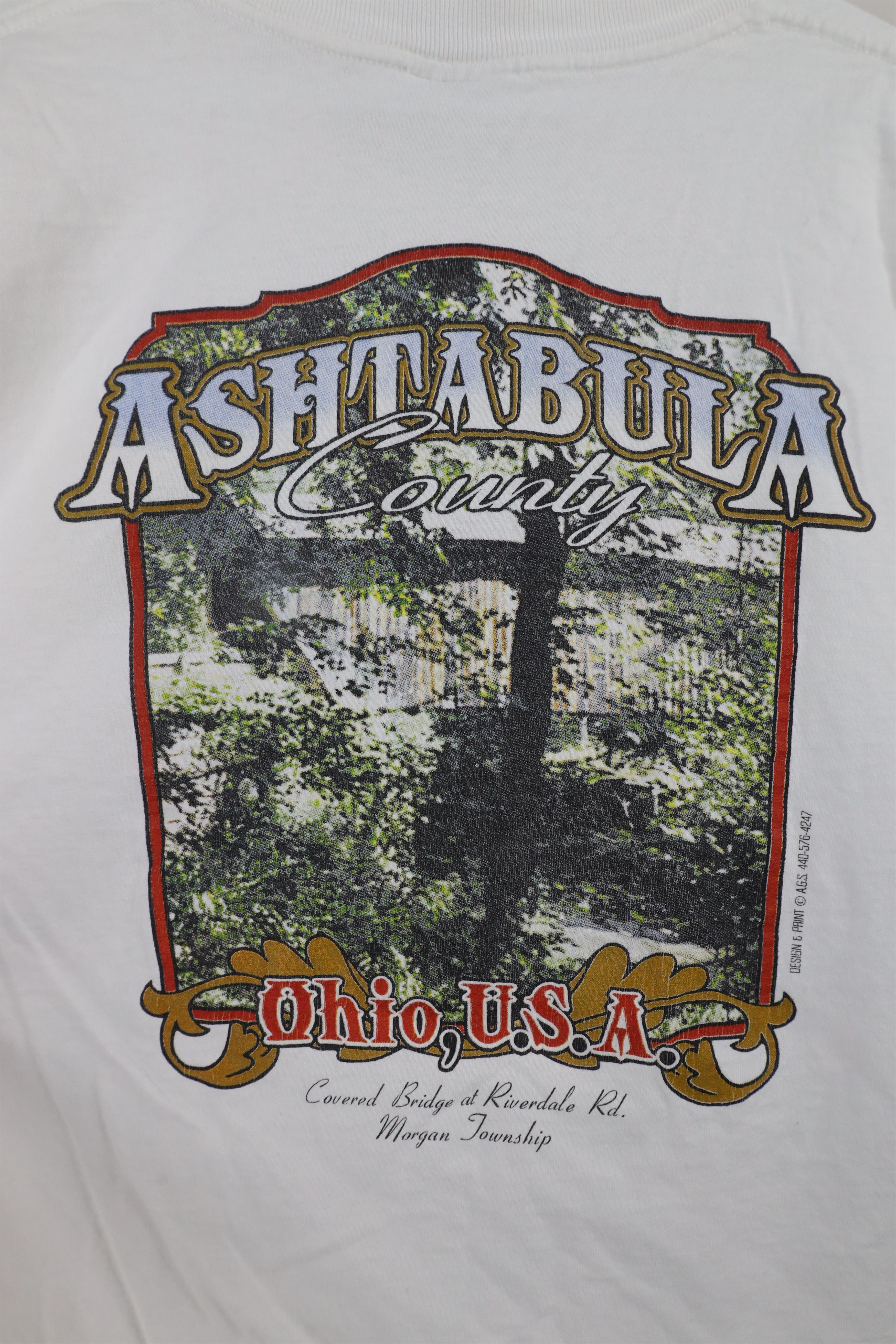 Vintage Vintage Cycling Ashtabula Ohio Long Sleeve T-Shirt USA Size US L / EU 52-54 / 3 - 9 Thumbnail
