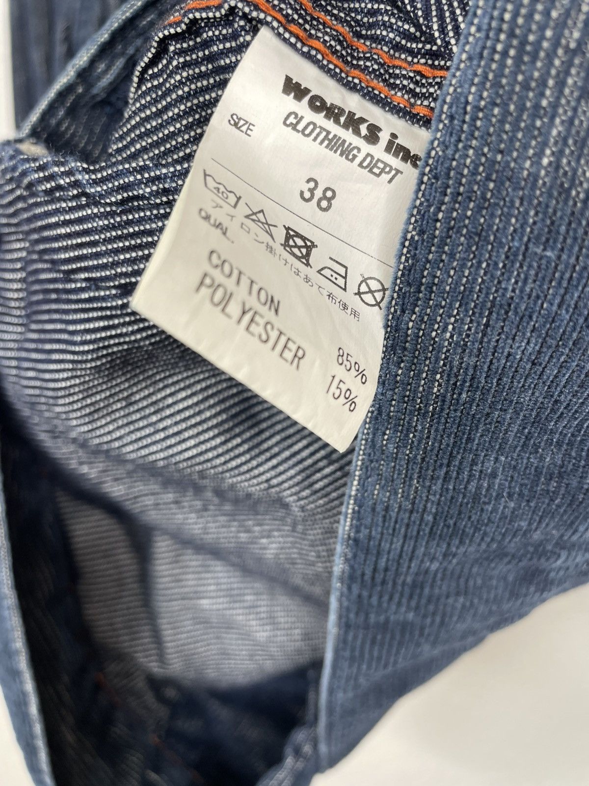 Iron Heart Iron Heart IHJ-82 Indigo Corduroy Modified Type 3 - 38 Size US M / EU 48-50 / 2 - 4 Thumbnail